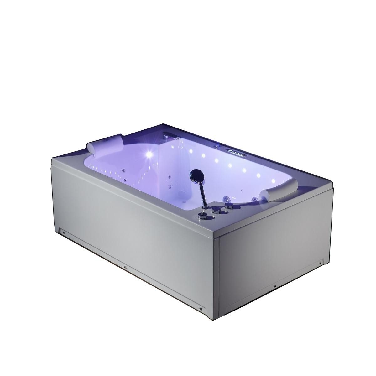 Duwilux Whirlpool-Badewanne SONDERPREIS Whirlpool Florida 185x120