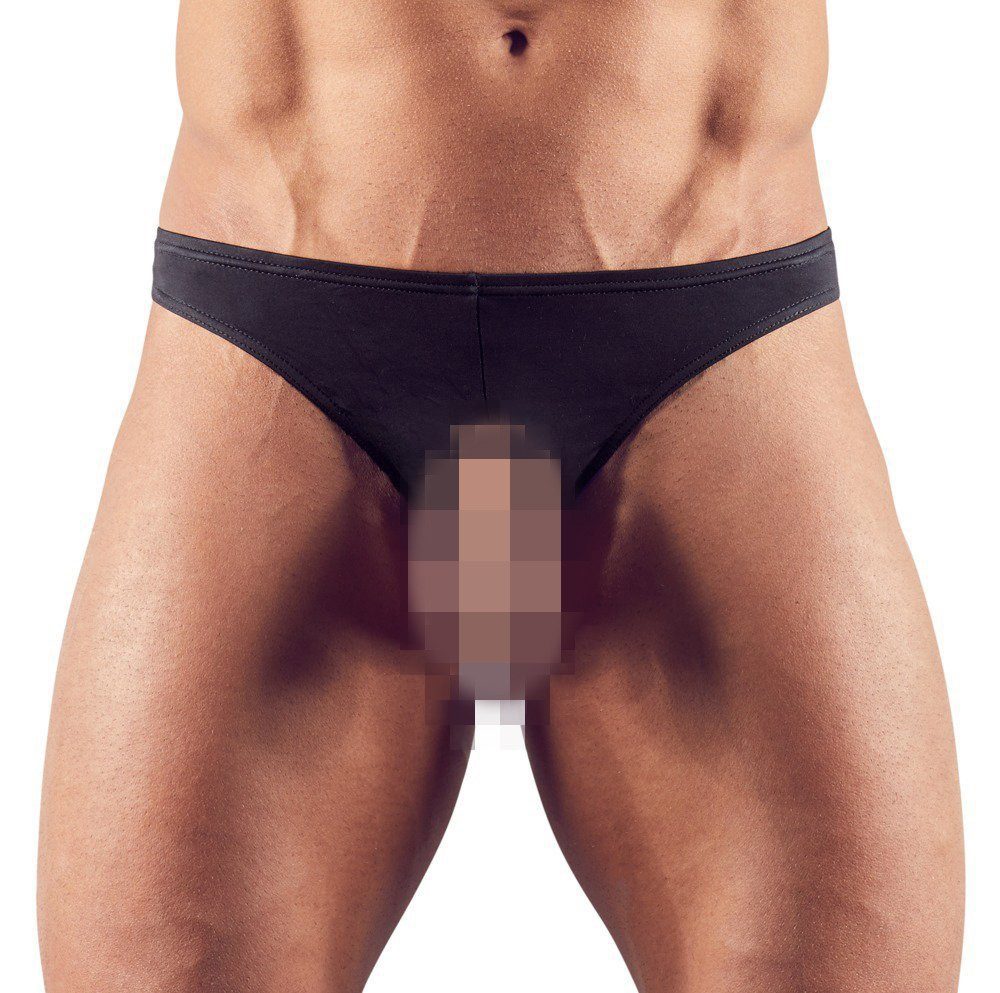 Svenjoyment String Männer-String mit Öffnungen für