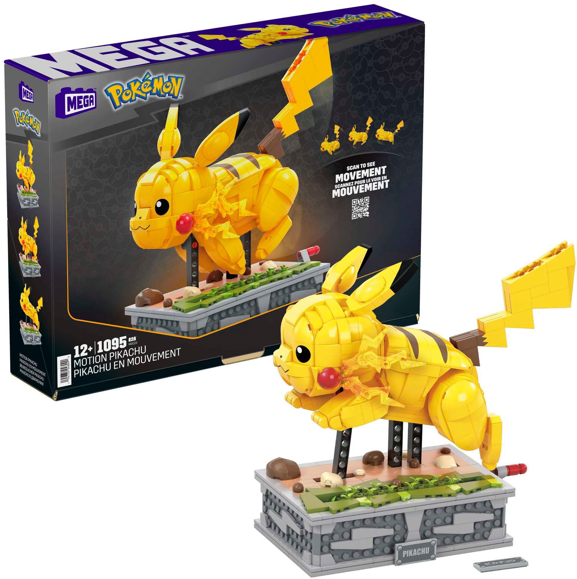MEGA Pokémon Pikachu Konstruktionsspielsteine, Bausatz