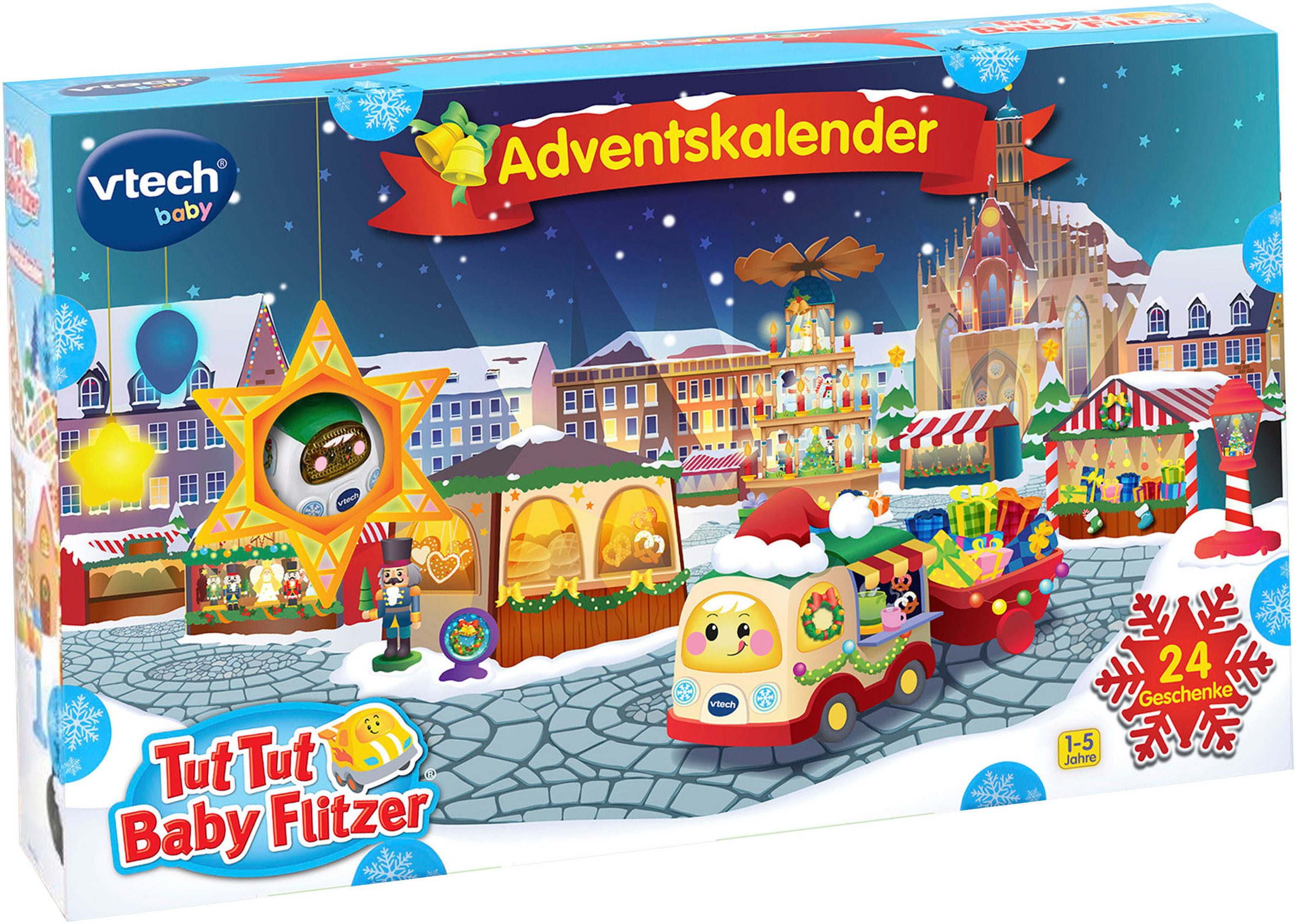 Vtech® Spielzeug-Adventskalender Tut Tut Baby Flitzer