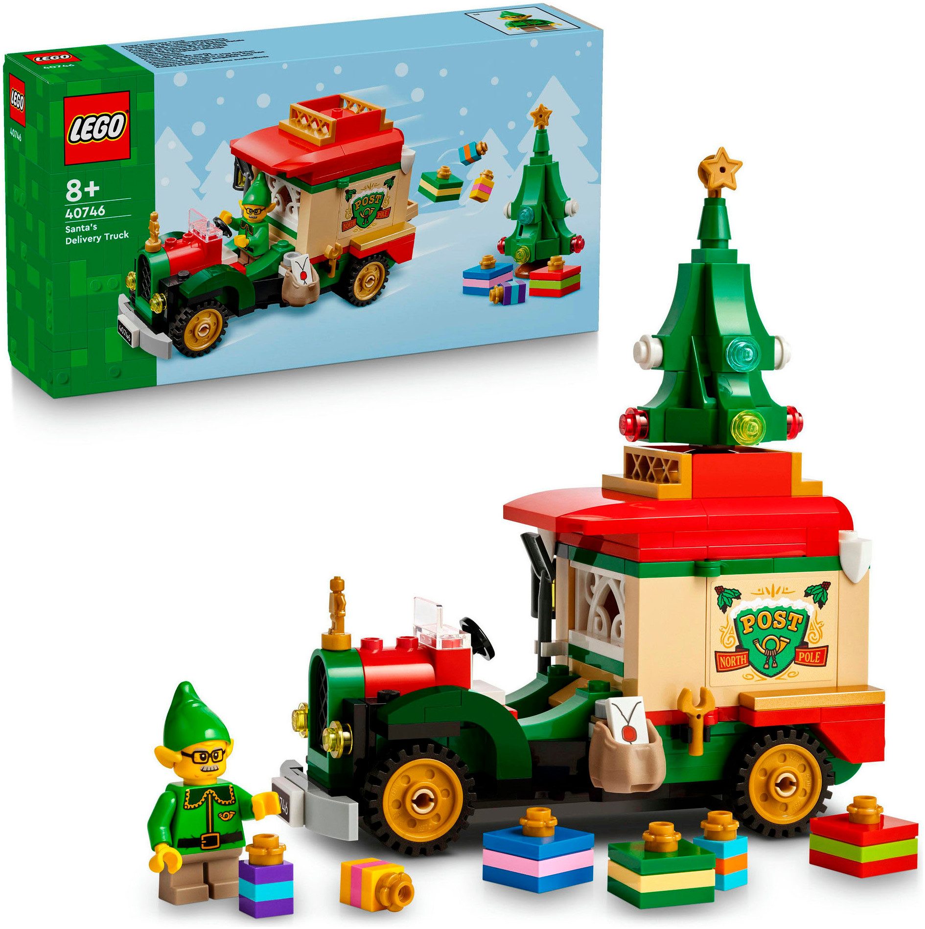 LEGO® Lieferwagen des Weihnachtsmanns (40746), LEGO