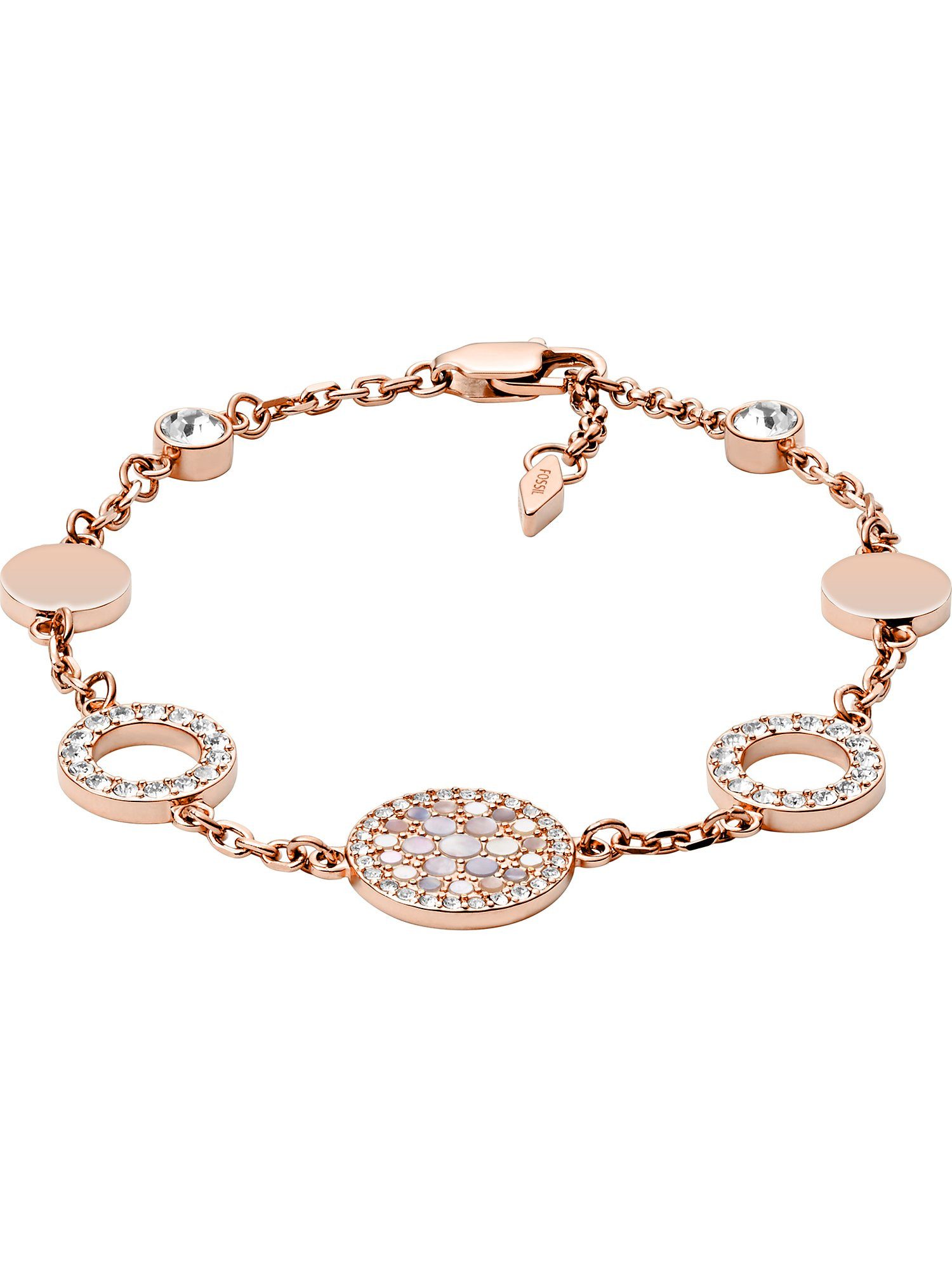 Fossil Armband Fossil Damen-Armband Edelstahl