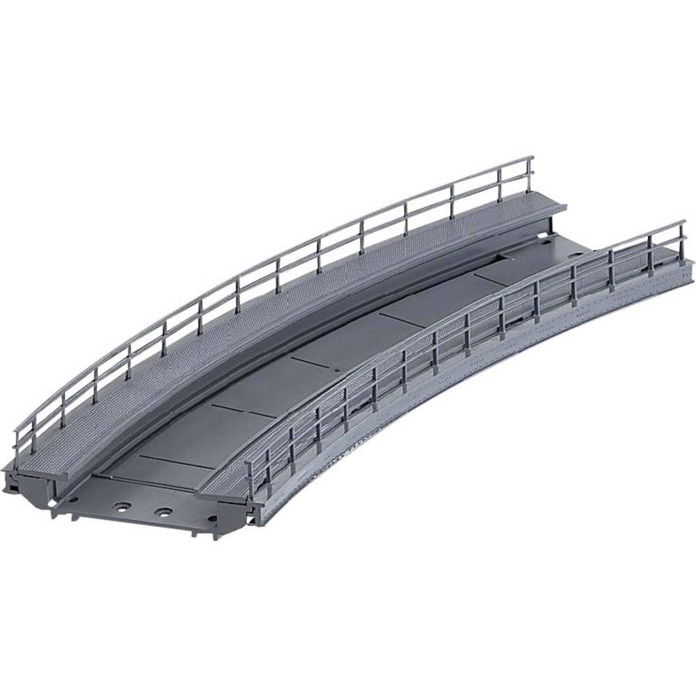 Märklin Modelleisenbahn-Brücke H0 Gebogenes Rampenstück