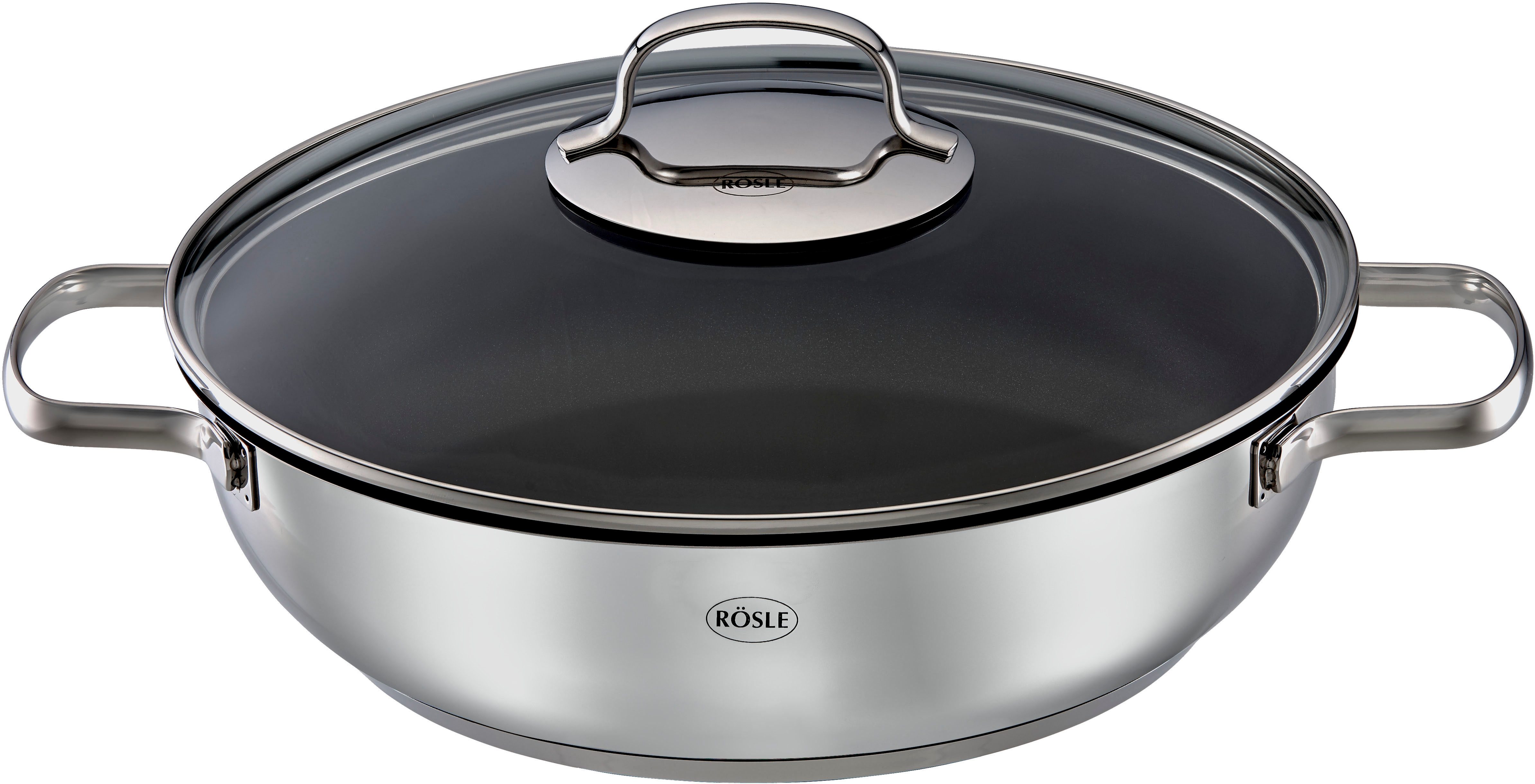 RÖSLE Servierpfanne ELEGANCE ProCera, Edelstahl 18/10