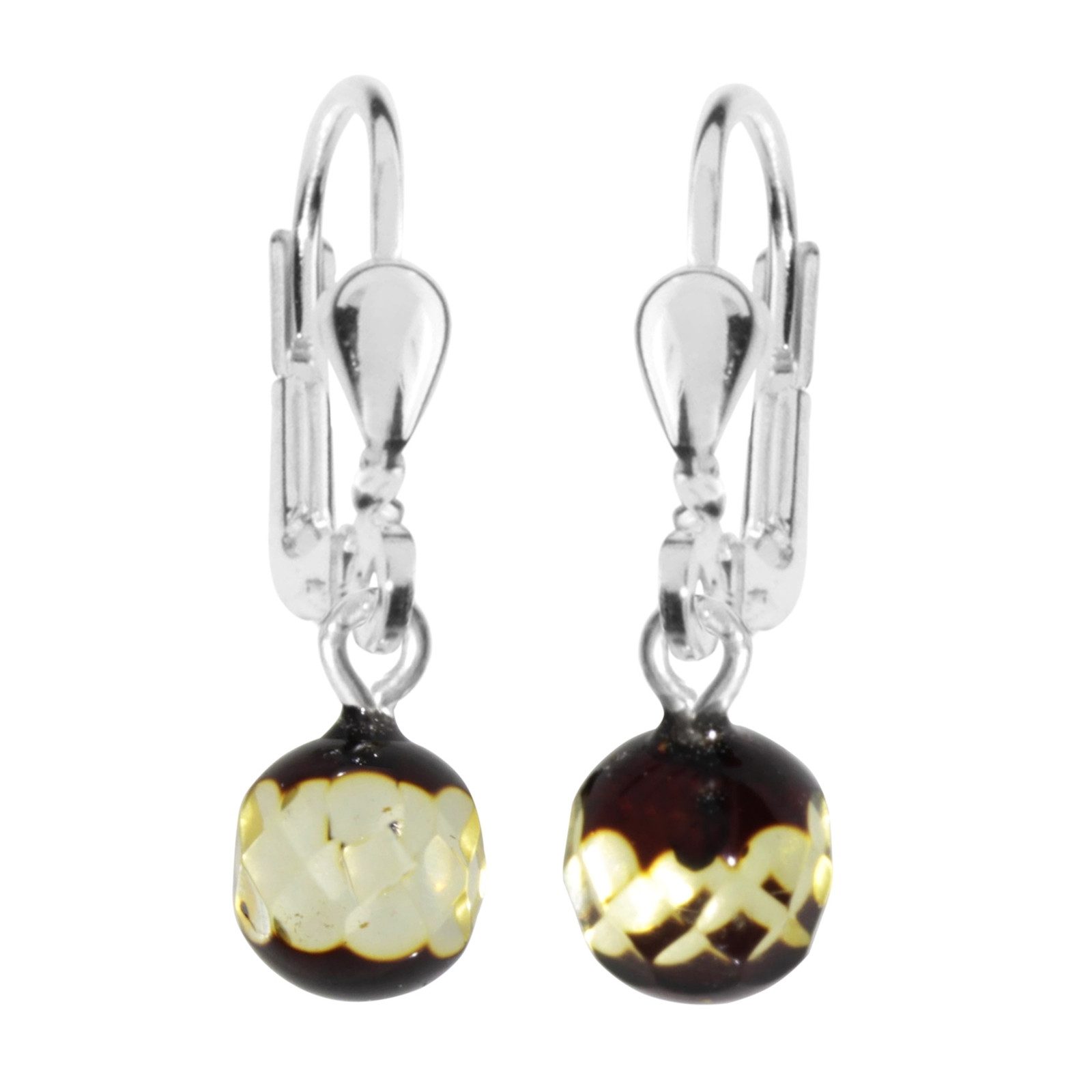 OSTSEE-SCHMUCK Paar Ohrhänger Ostsee-Schmuck Ohrhänger Klassisch