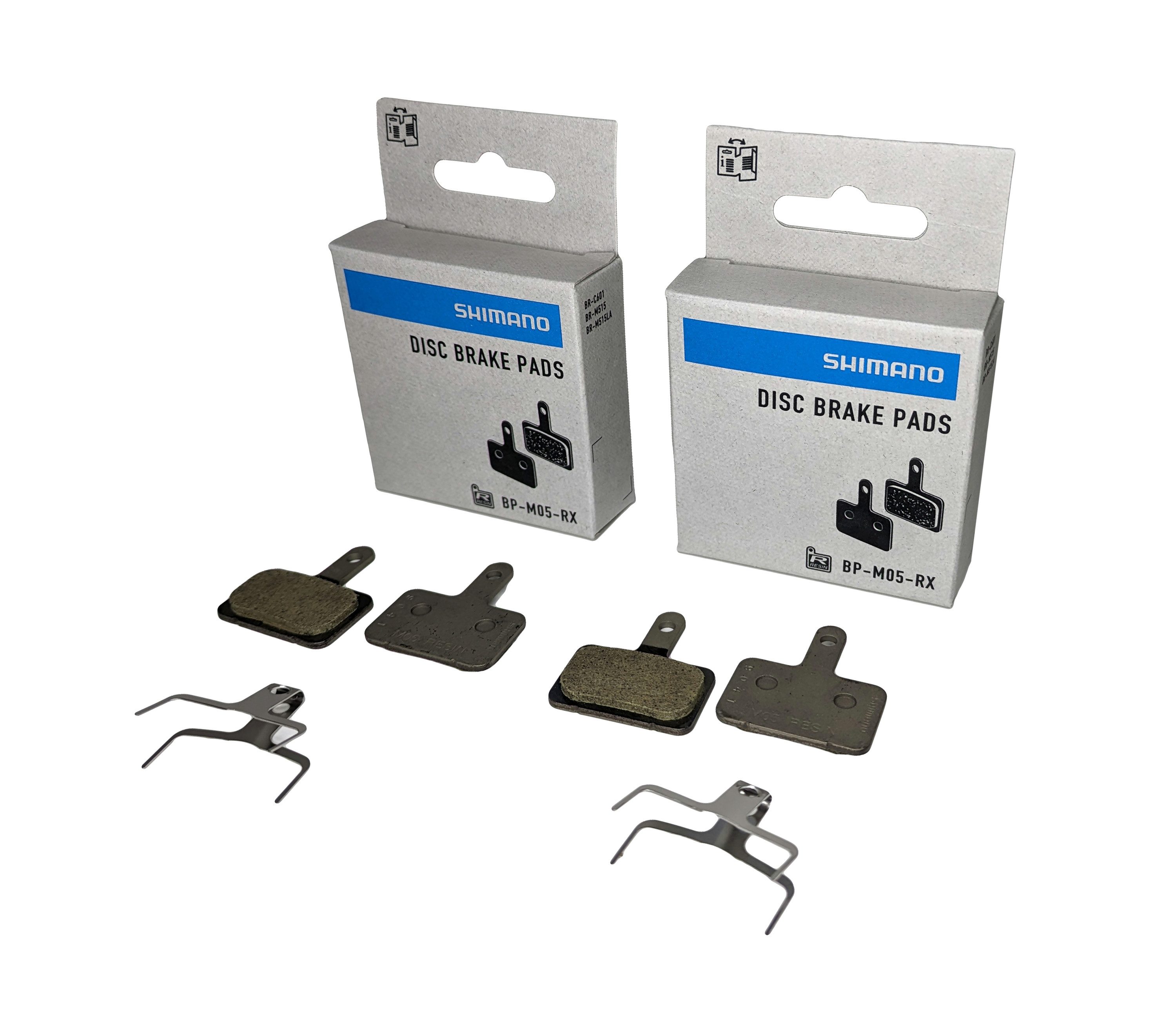 Shimano Bremsbelag 2x Shimano Scheiben-Bremsbeläge BP-M05-RX