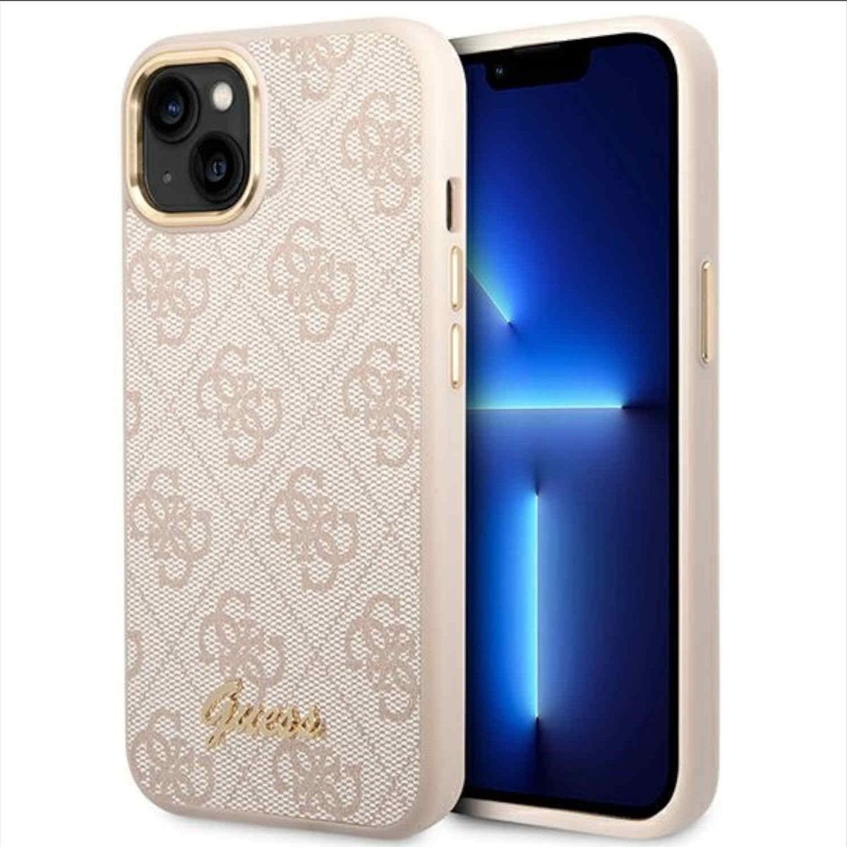 Guess Smartphone-Hülle Guess 4G Vintage Gold
