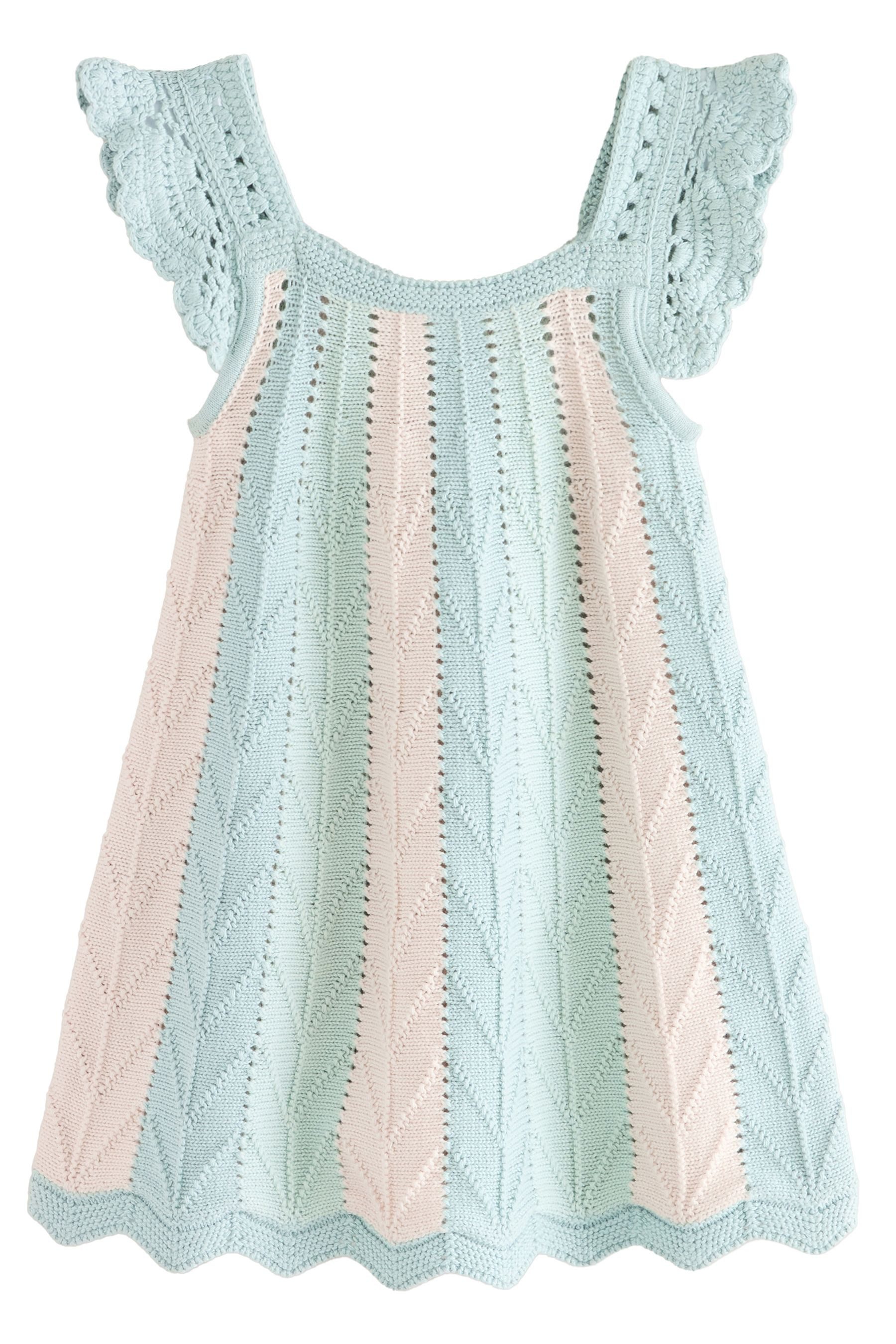 Next A-Linien-Kleid Ausgestelltes, gestreiftes Kleid aus