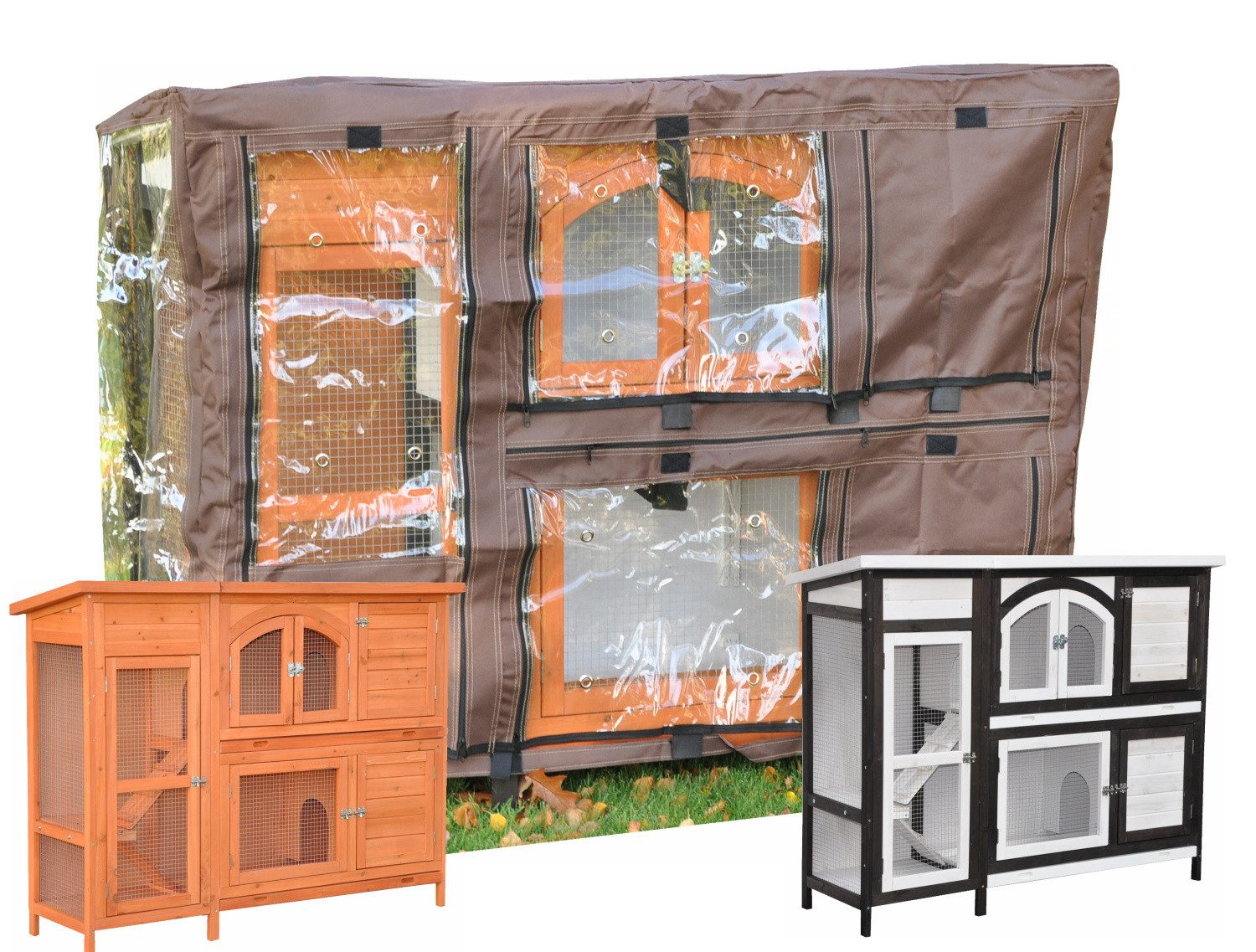 nanook Kleintierkäfig Schutzhülle für Hasenstall Jumbo