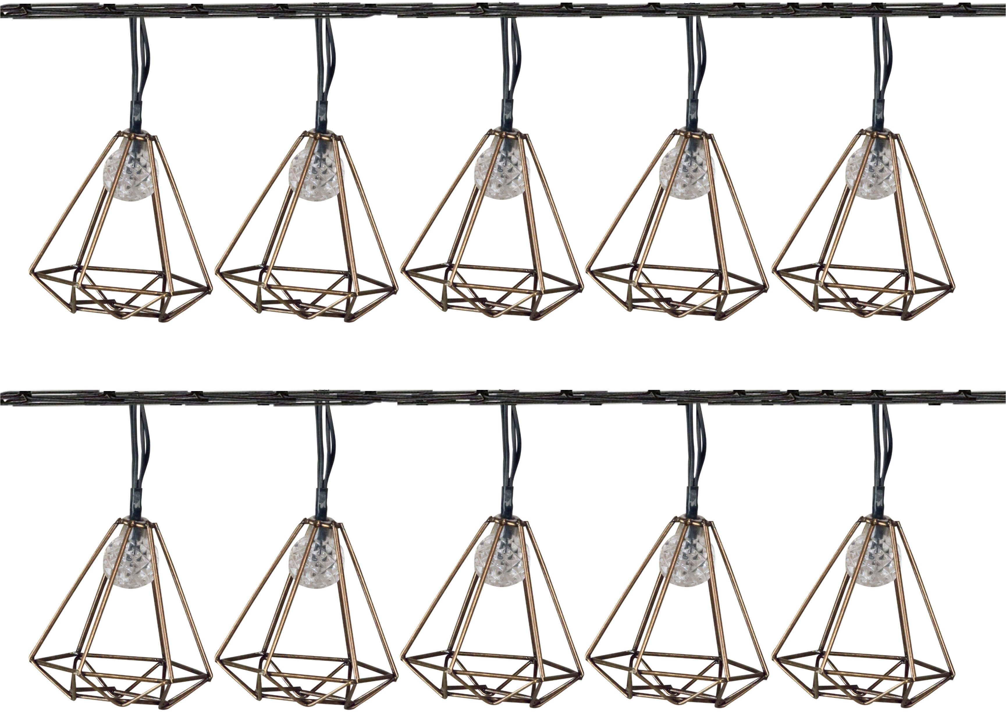 Luxform Lichterkette Solar-Lichterkette Sousse Partybeleuchtung 10x