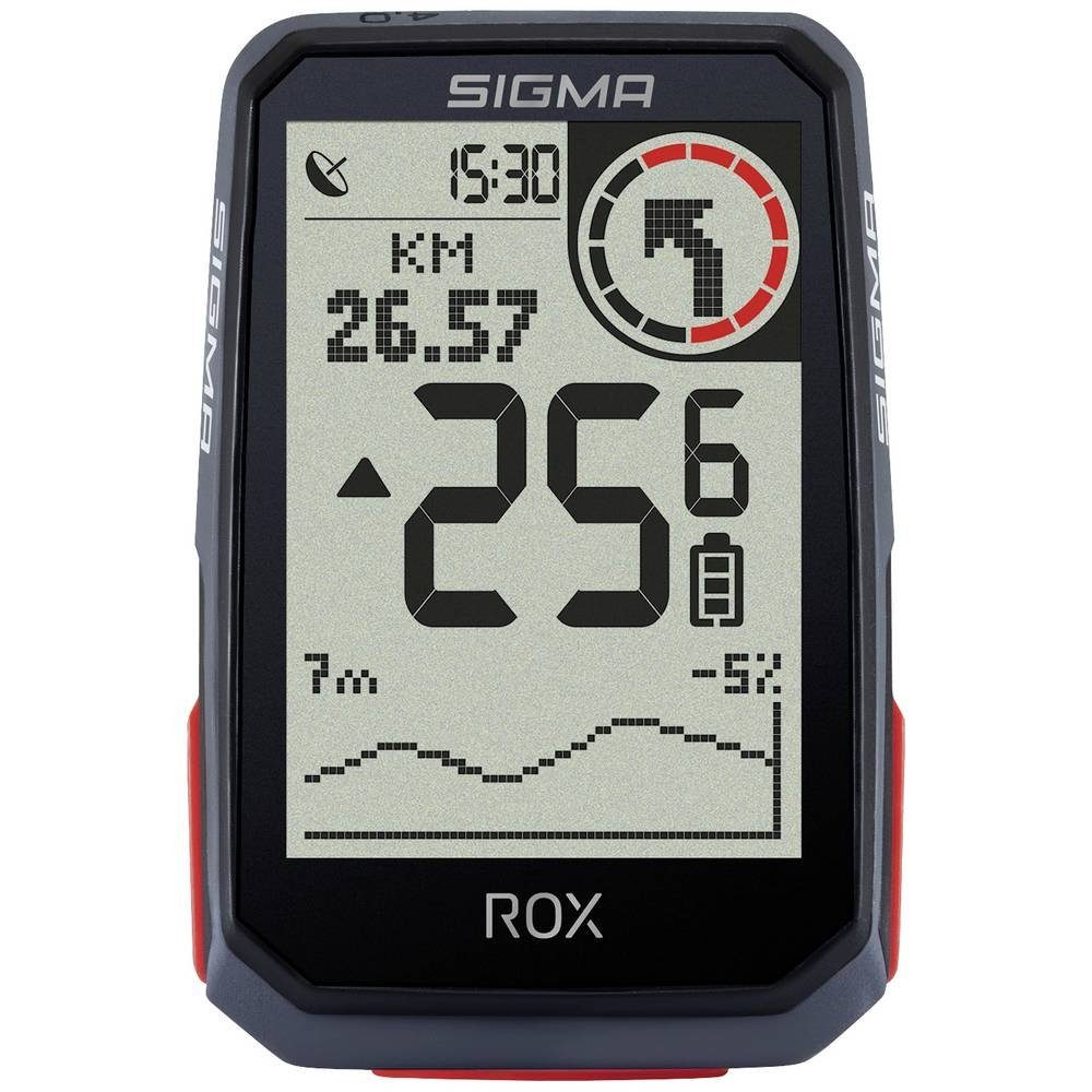 SIGMA SPORT Fahrrad-Navi Fahrrad-Navigationsgerät (GPS, GLONASS,