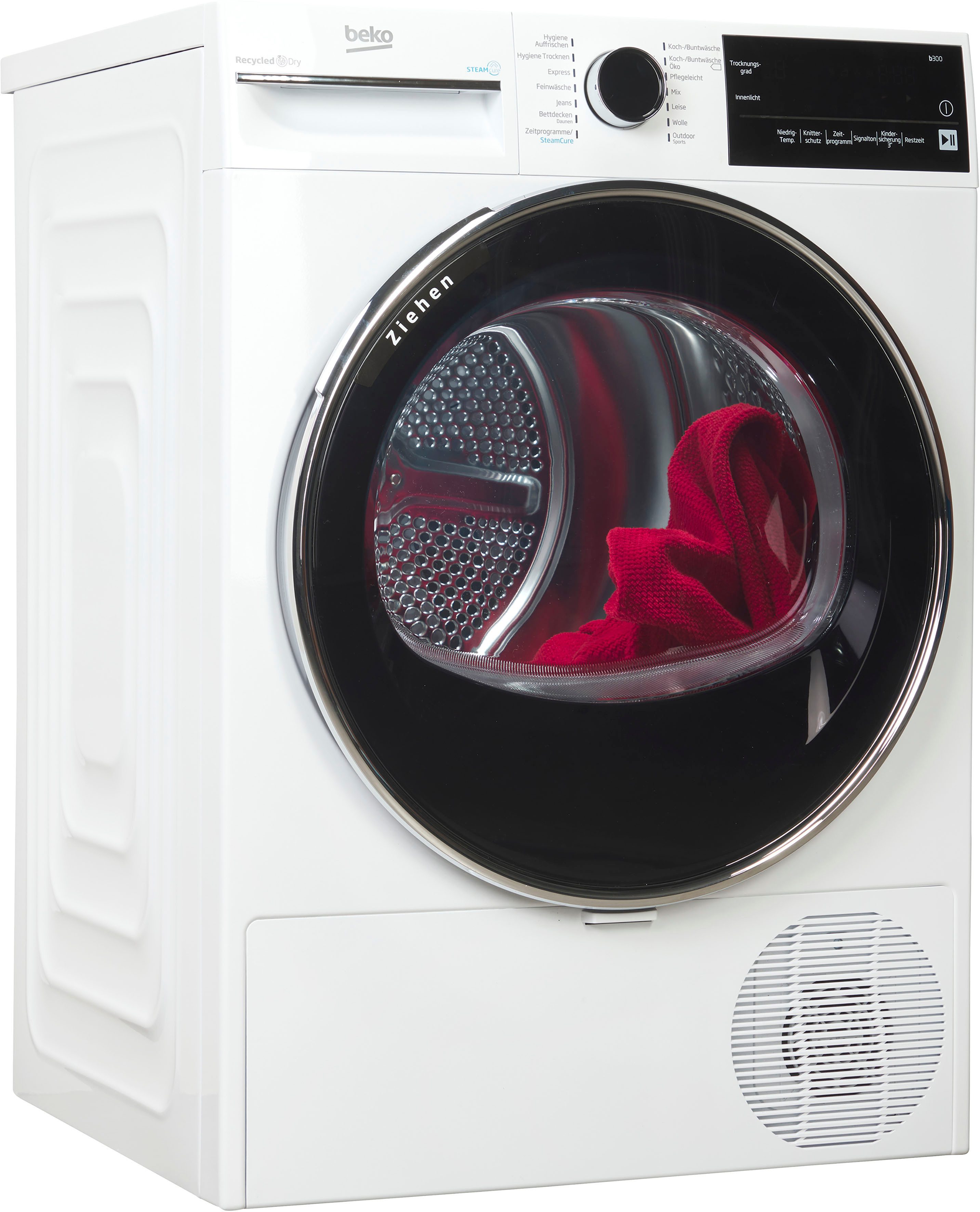BEKO Wärmepumpentrockner B3T42240S, 8 kg, mit