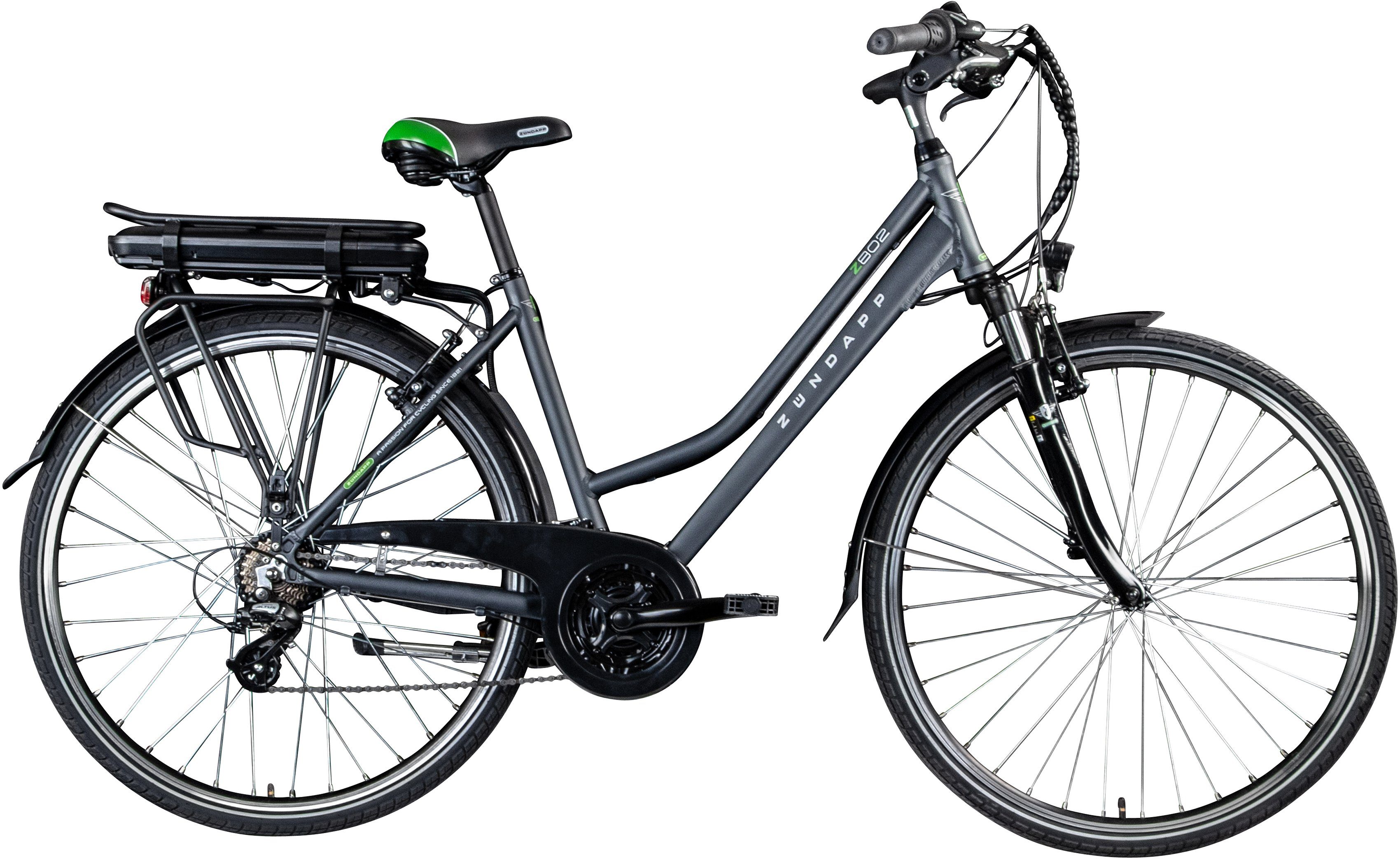 Zündapp E-Bike Trekkingrad Z802 Damen, 21