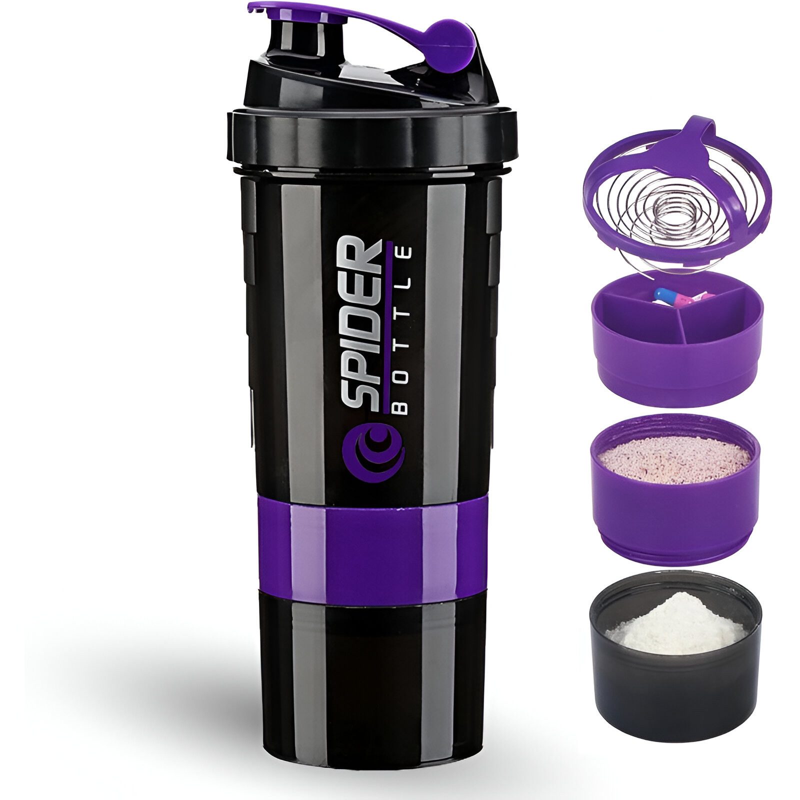 WS-Trend Protein Shaker Sportflasche Trinkflasche Flasche