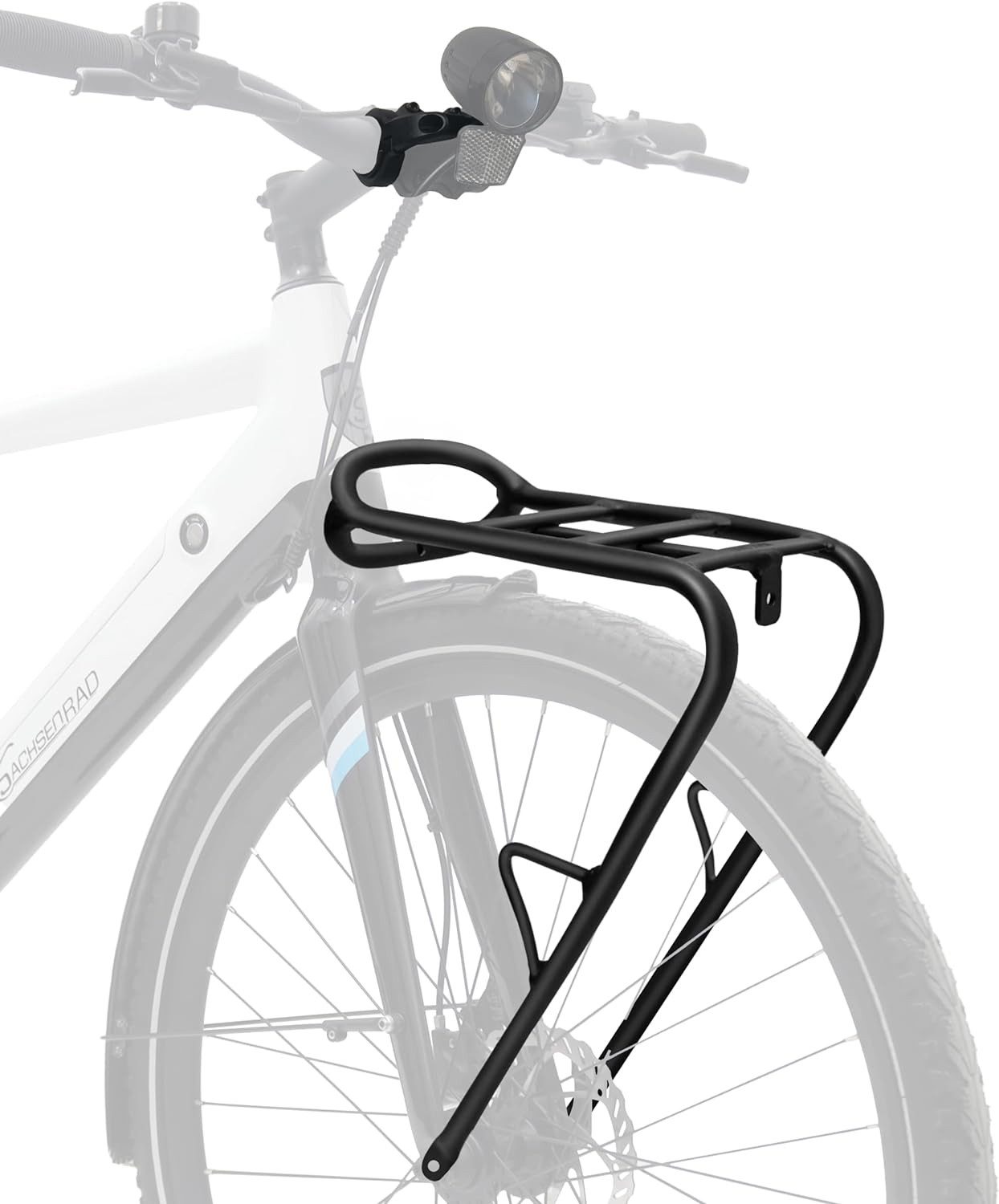 SachsenRad Fahrrad-Gepäckträger Vorderrad Gepäckträger C3T, Fahrrad