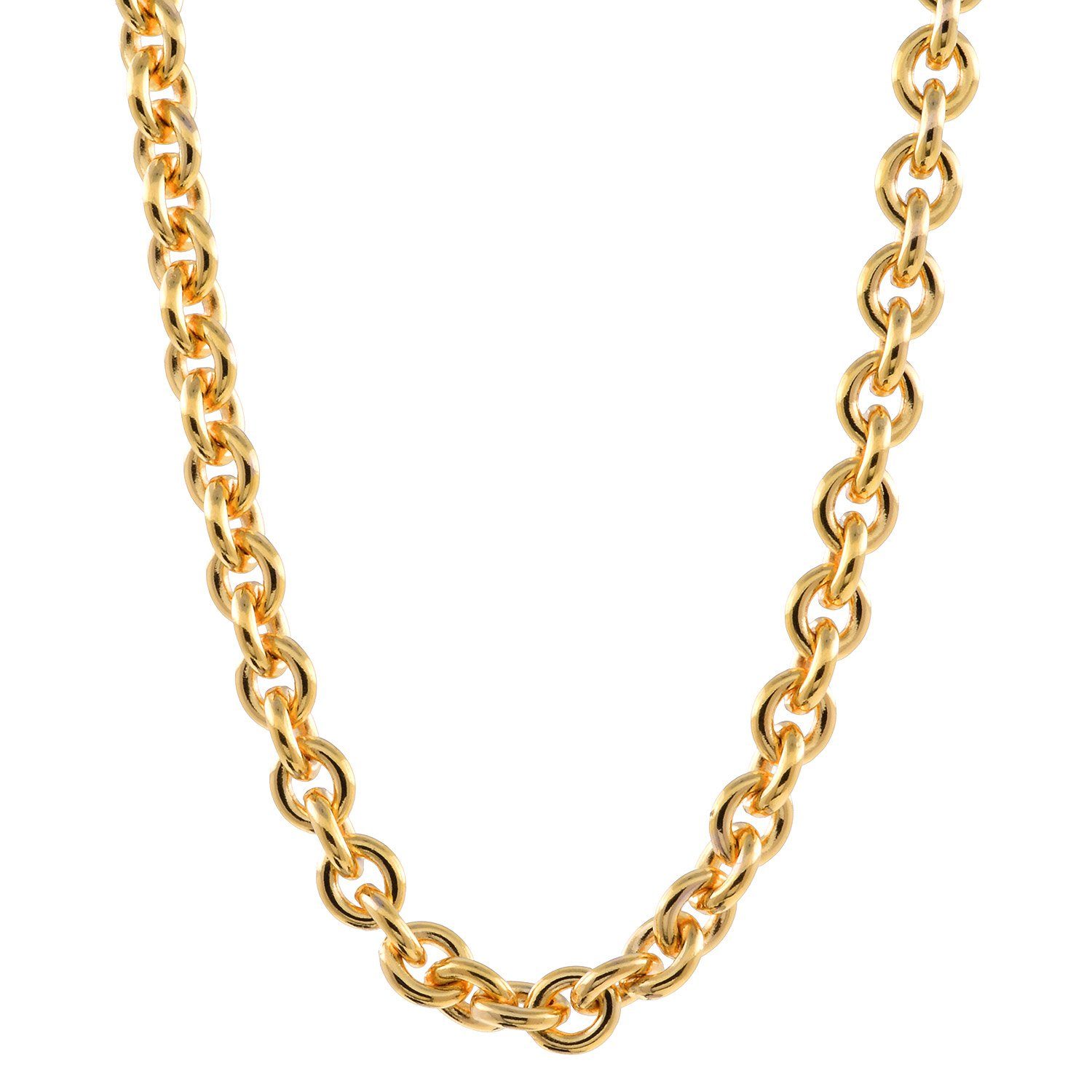 HOPLO Goldkette Goldkette Ankerkette Länge 45cm