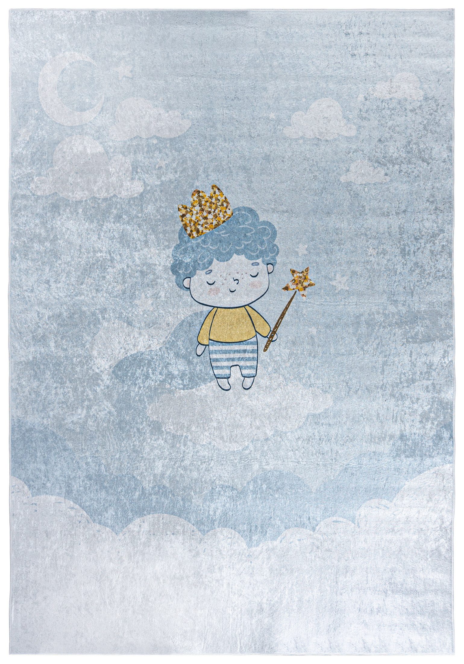 Mazovia Kinderteppich Kinderteppich Kinderzimmerteppich Himmel, 80