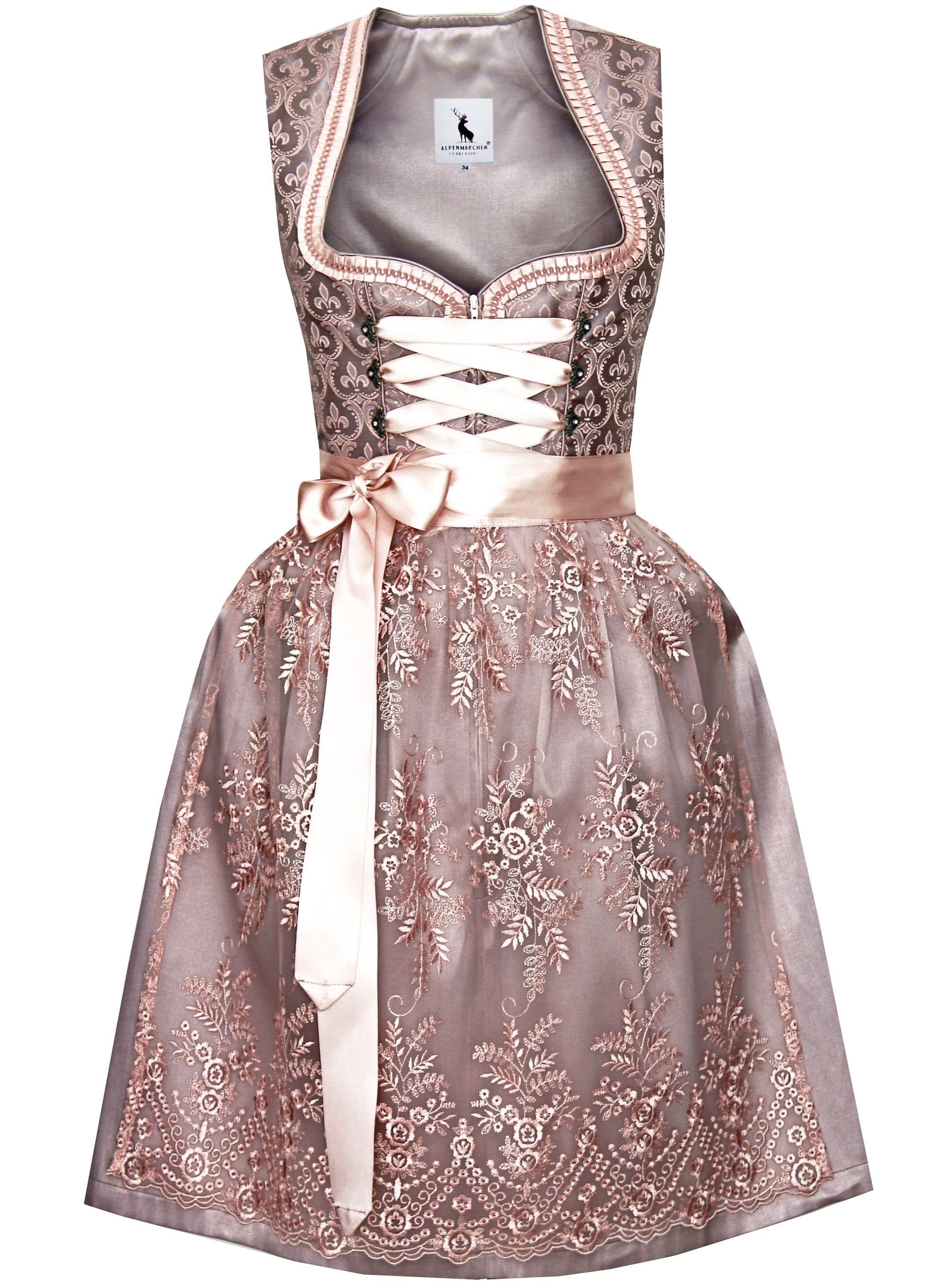 Alpenmärchen Dirndl Alpenmärchen Midi Dirndl aus