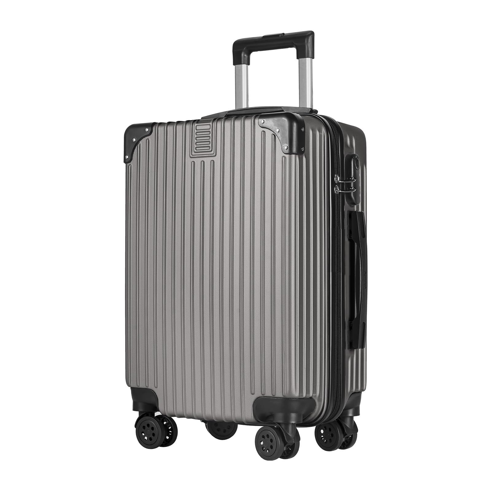 yonsly Hartschalen-Trolley Hartschalen-Koffer Trolley Reisekoffer Handgepäck