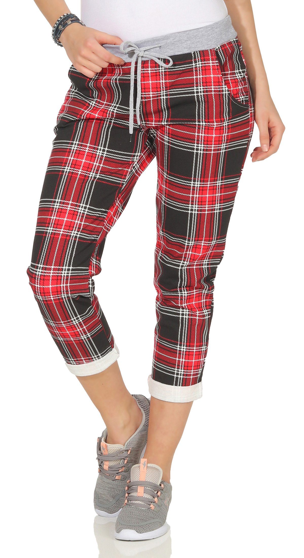 simaranda Jogginghose Damen Jogginghose 29 Rot