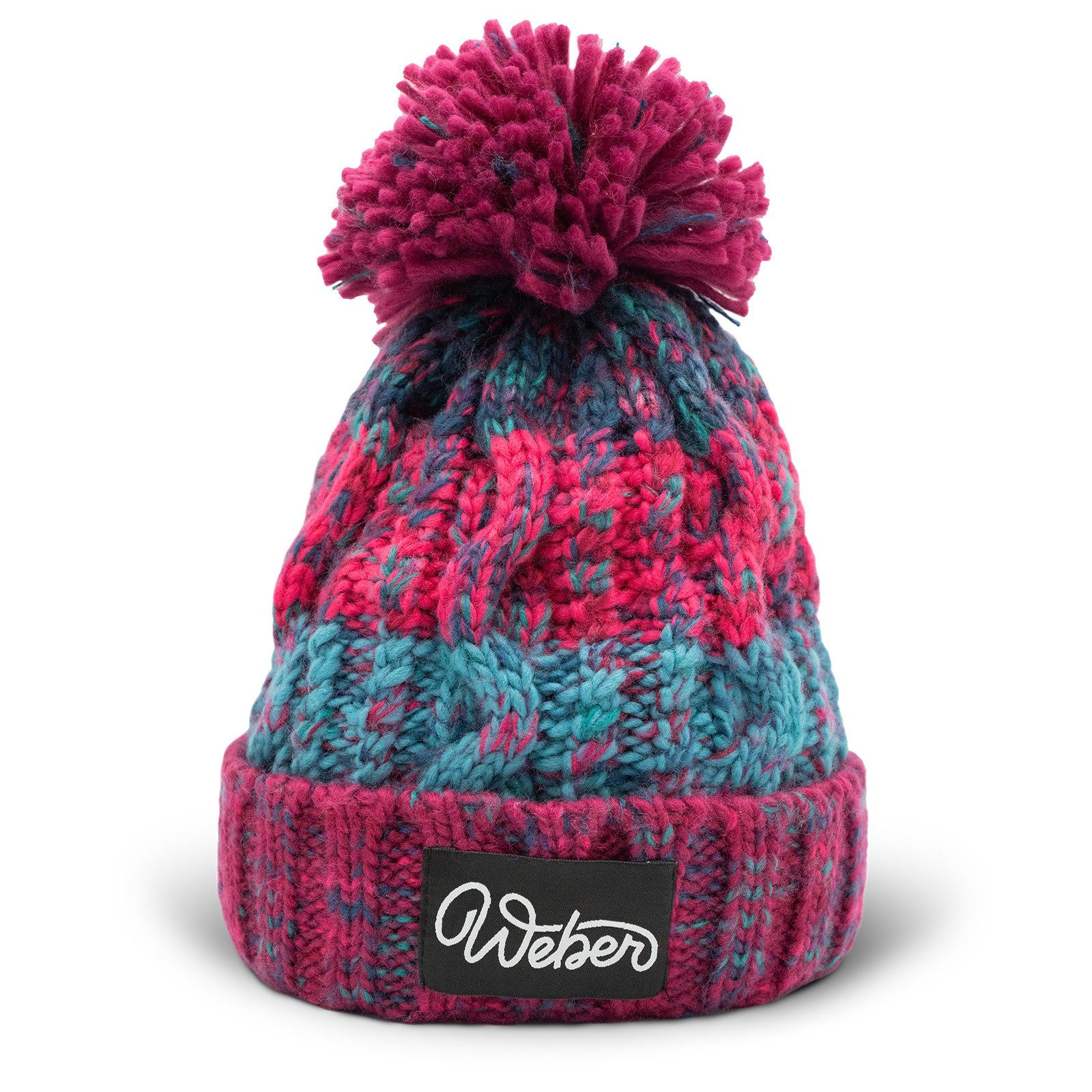 Weber GmbH Bommelmütze Weber Wintermütze mit