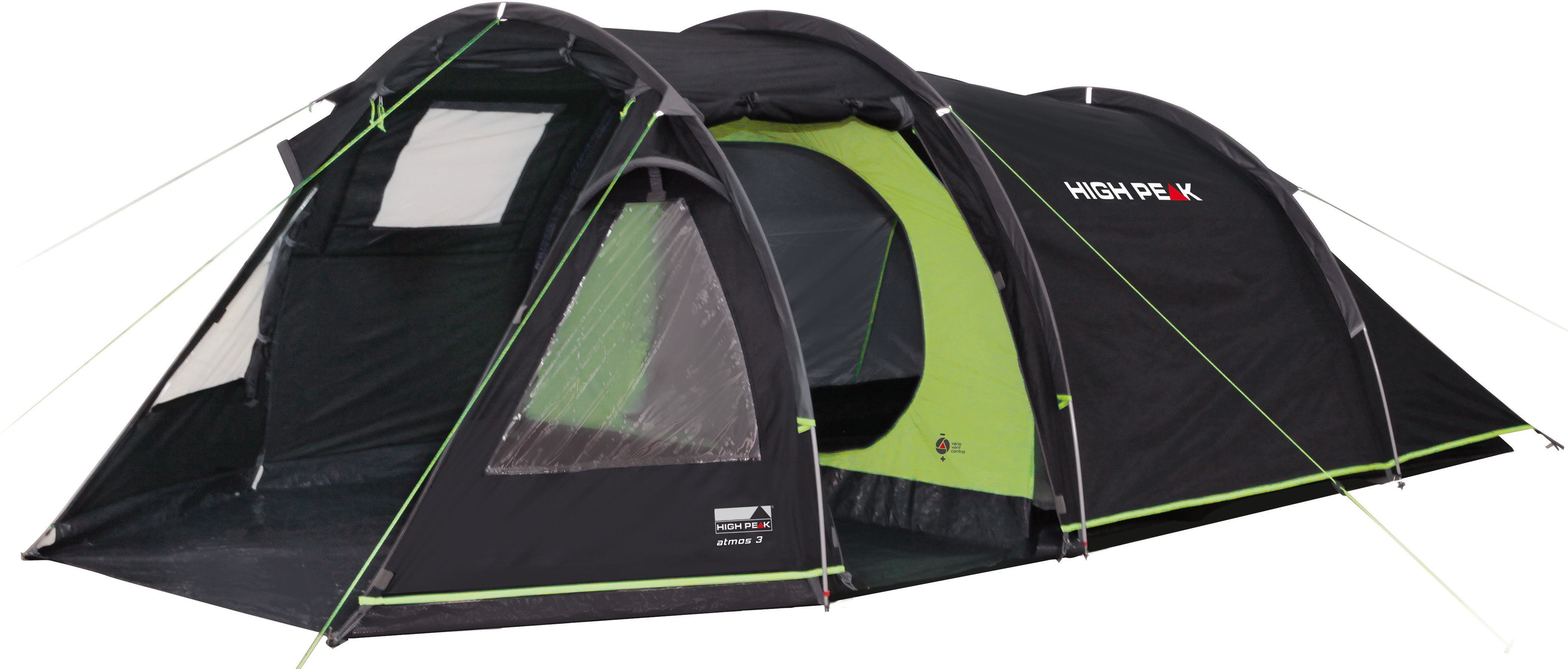High Peak Tunnelzelt Atmos 3, Personen: