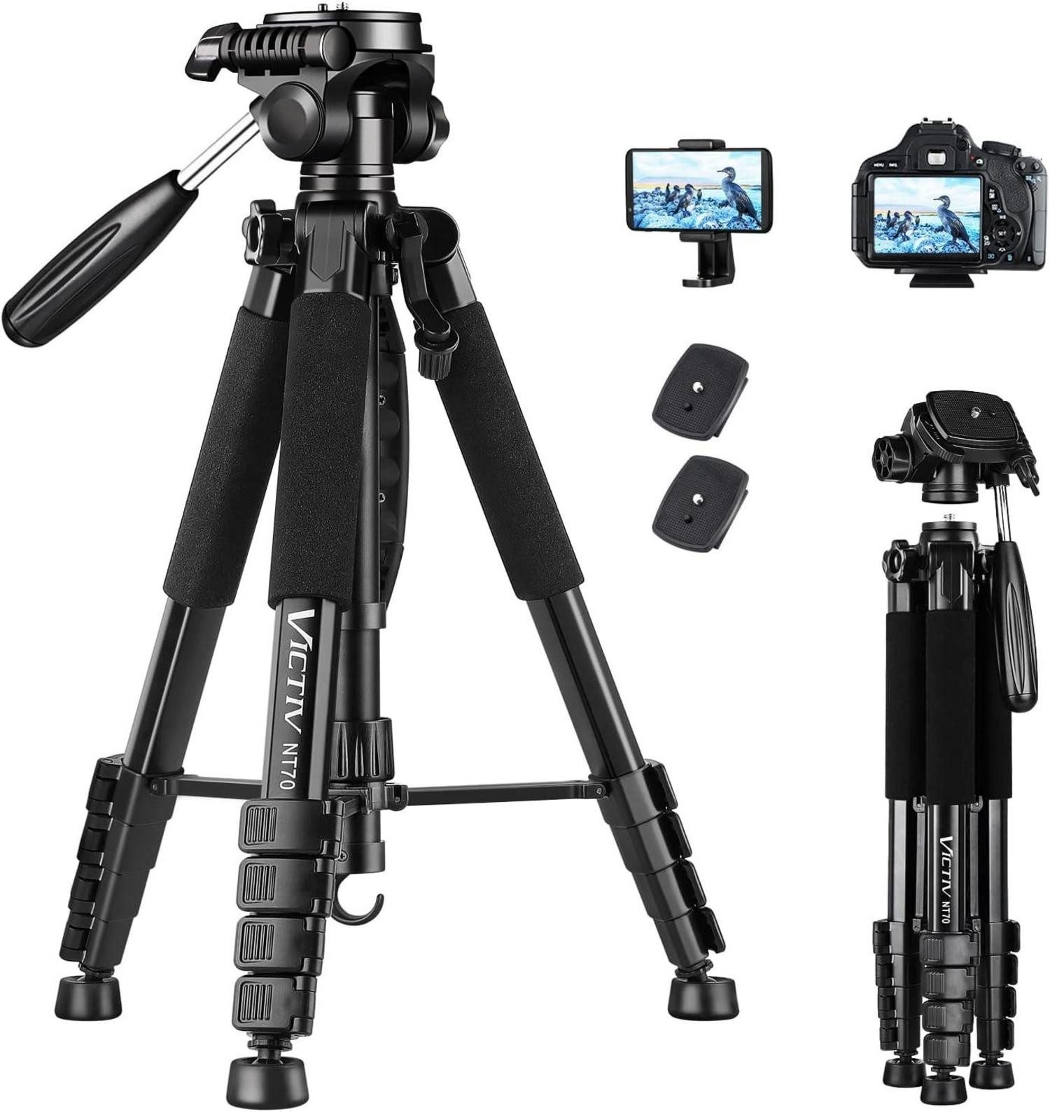 LuxusKollektion Kamera-Hülle Kamera Stativ 52-185cm, leichtes