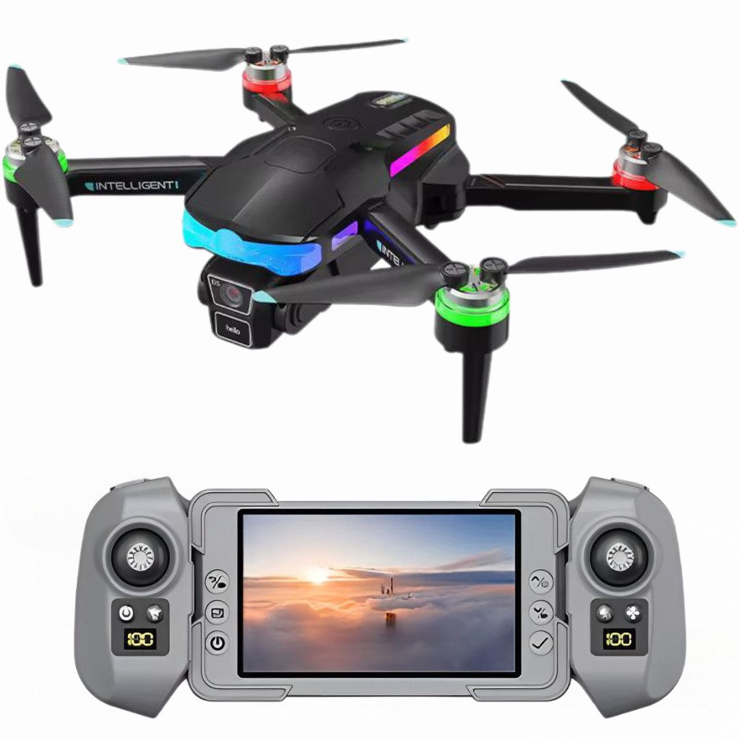 Goldstern-Tech RC-Quadrocopter F-177 (Faltbare Full-HD-Drohne, mit