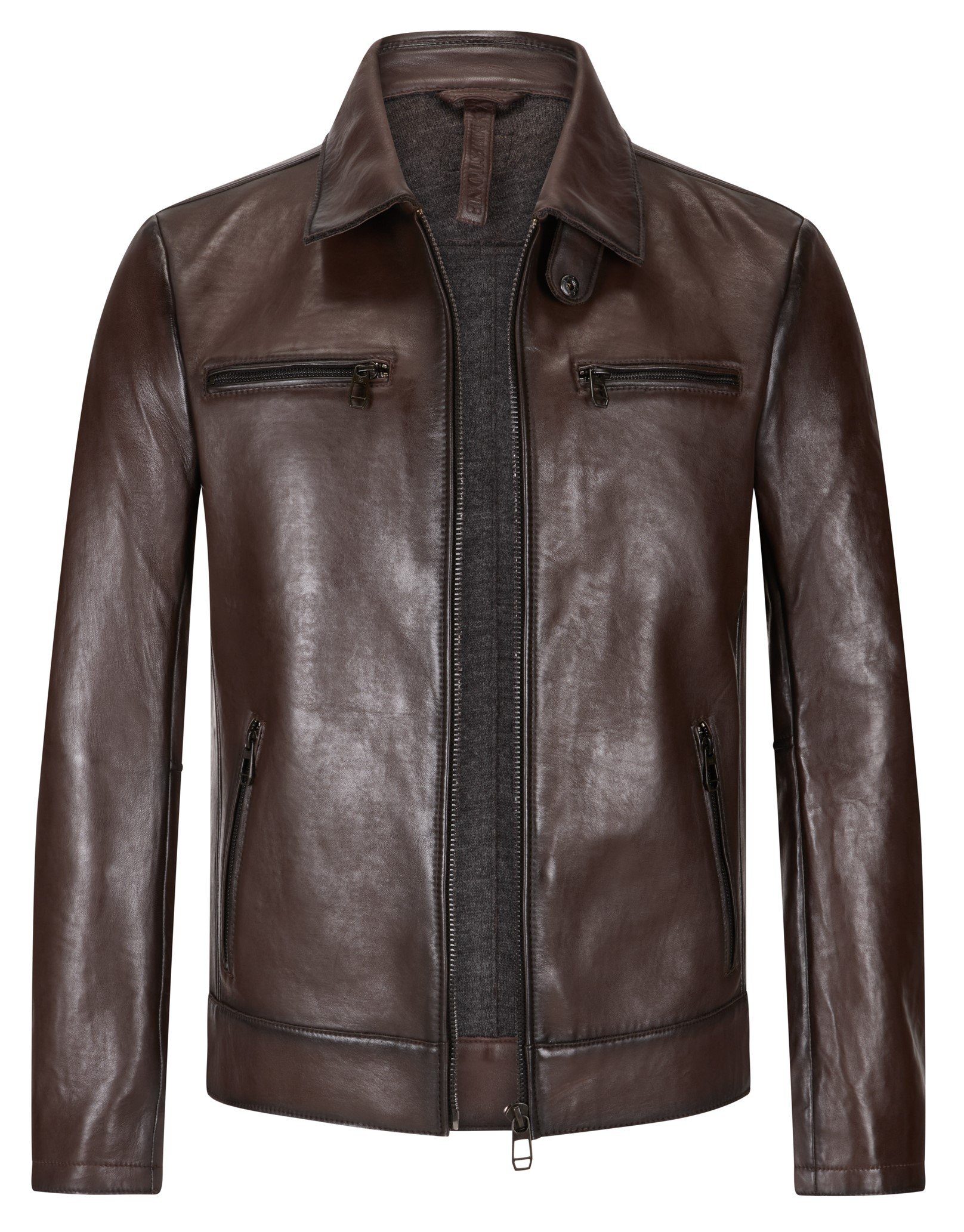 Milestone Lederjacke MS-Matteo Herren Double-Face Jacke
