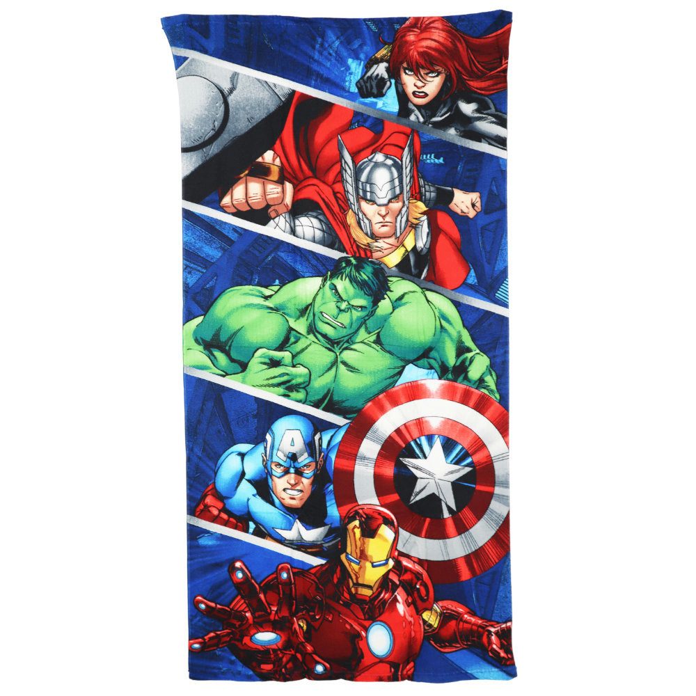 MARVEL Strandtuch Marvel Avengers Mikrofaser Strandtuch
