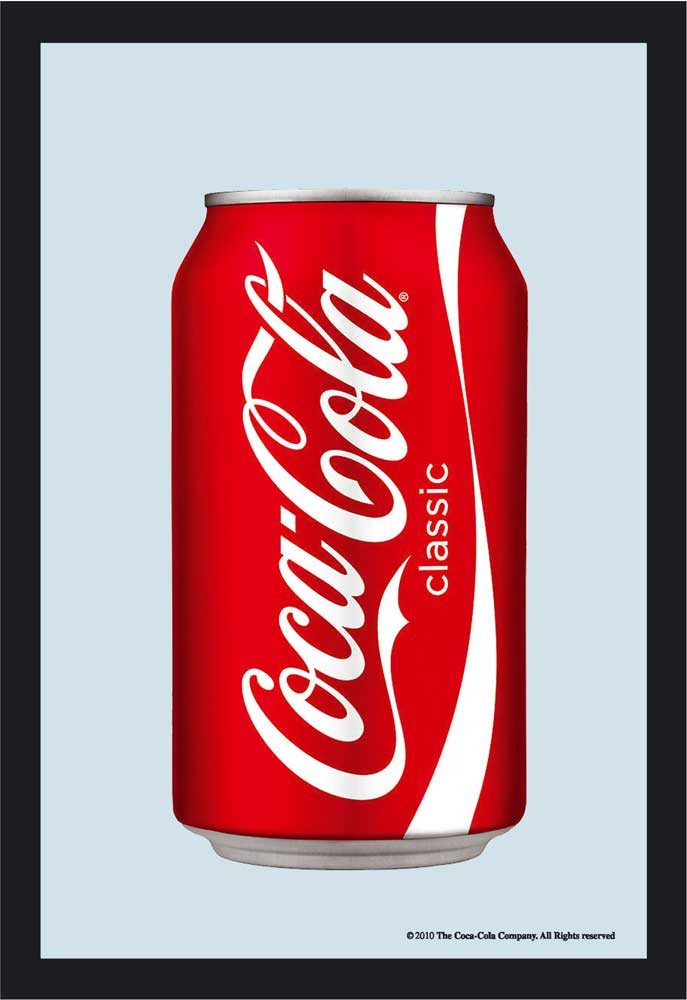 Dekospiegel Bedruckter Spiegel Coca Cola Dose