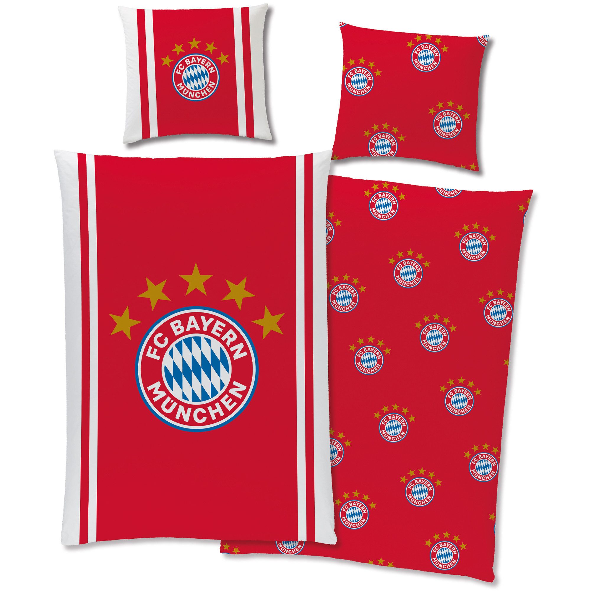 BERONAGE Wendebettwäsche FC Bayern München Mia