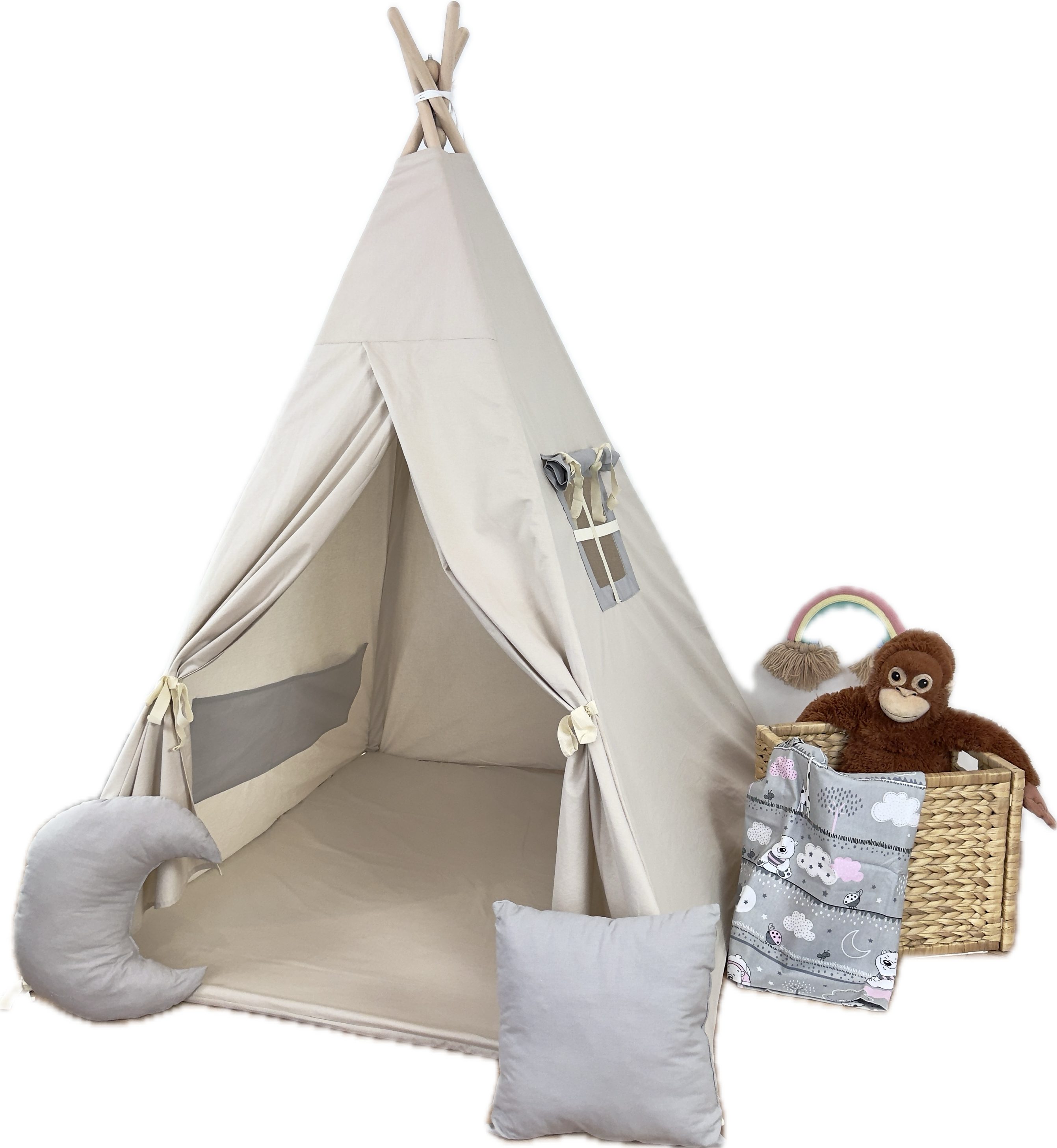 Pamek Tipi-Zelt Tipi-Zelt Spielzelt Kinderzelt für