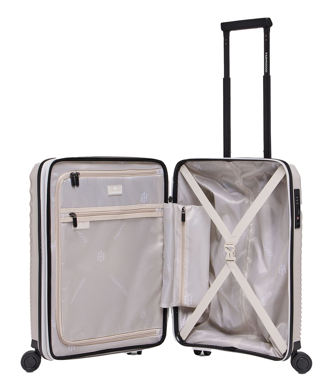 Farmhood Hartschalen-Trolley Cabin Trolley, 4 Rollen