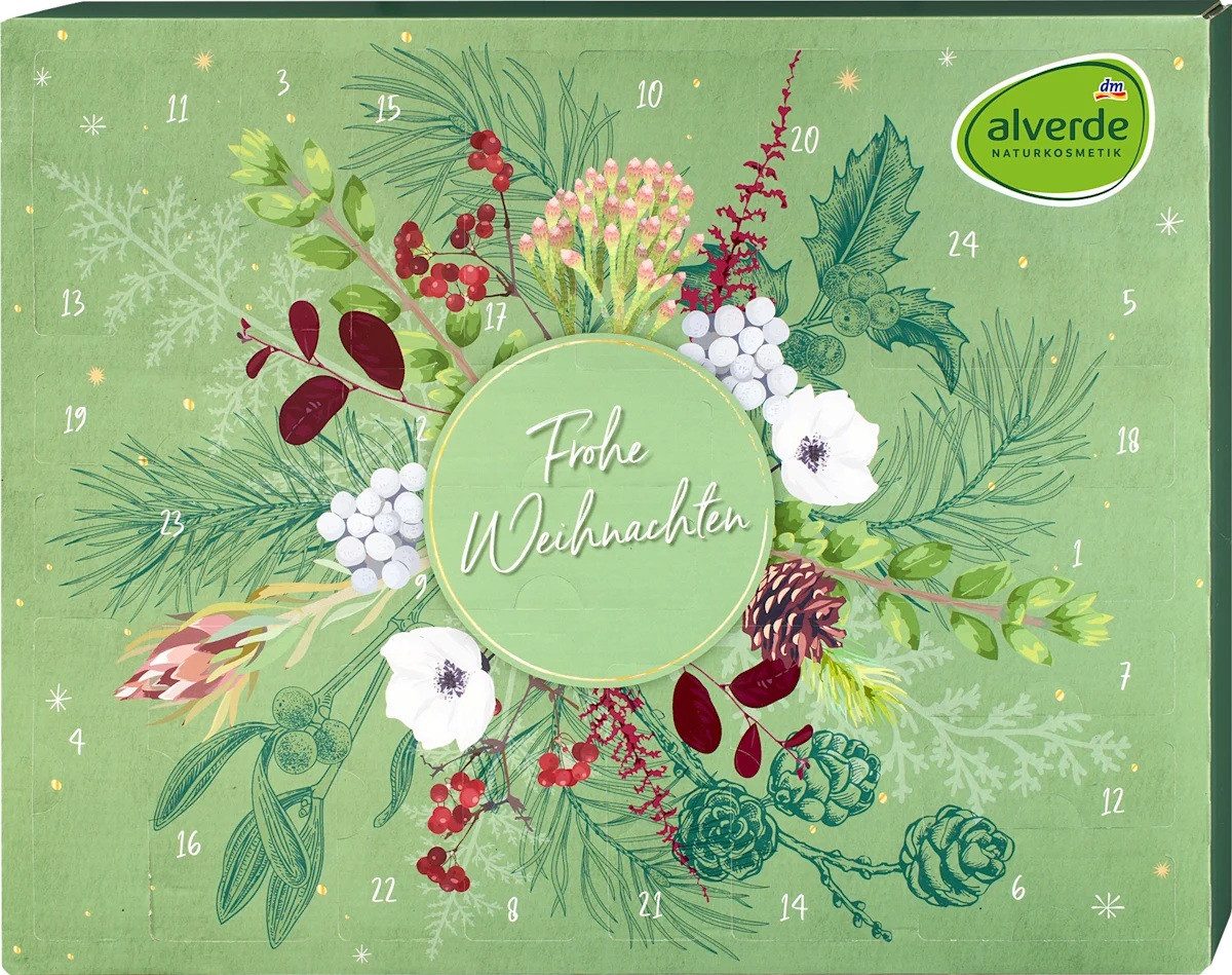 alverde Adventskalender Alverde NATURKOSMETIK Adventskalender Beauty
