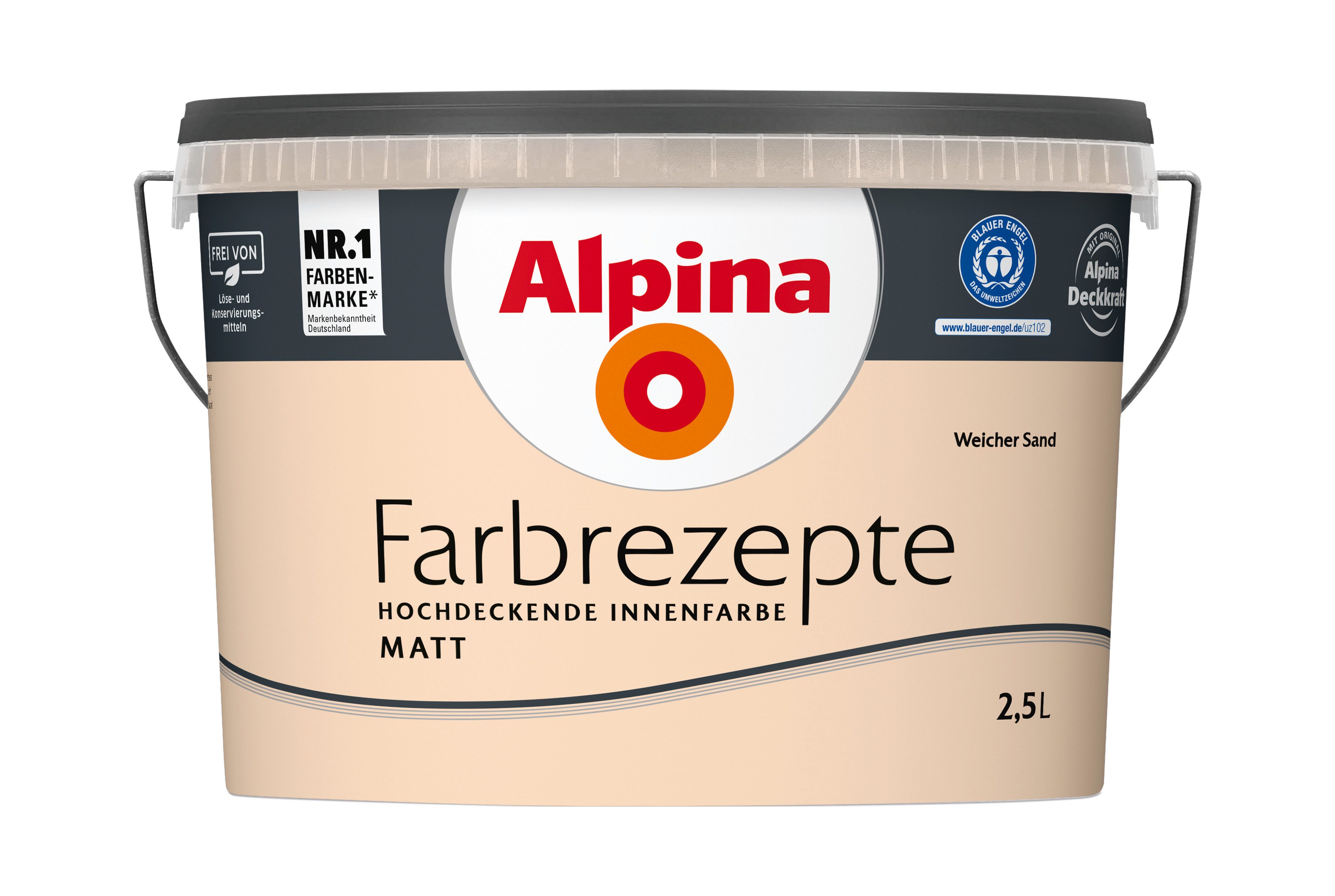 Alpina Wandfarbe Alpina Farbrezepte: einfach entspannt