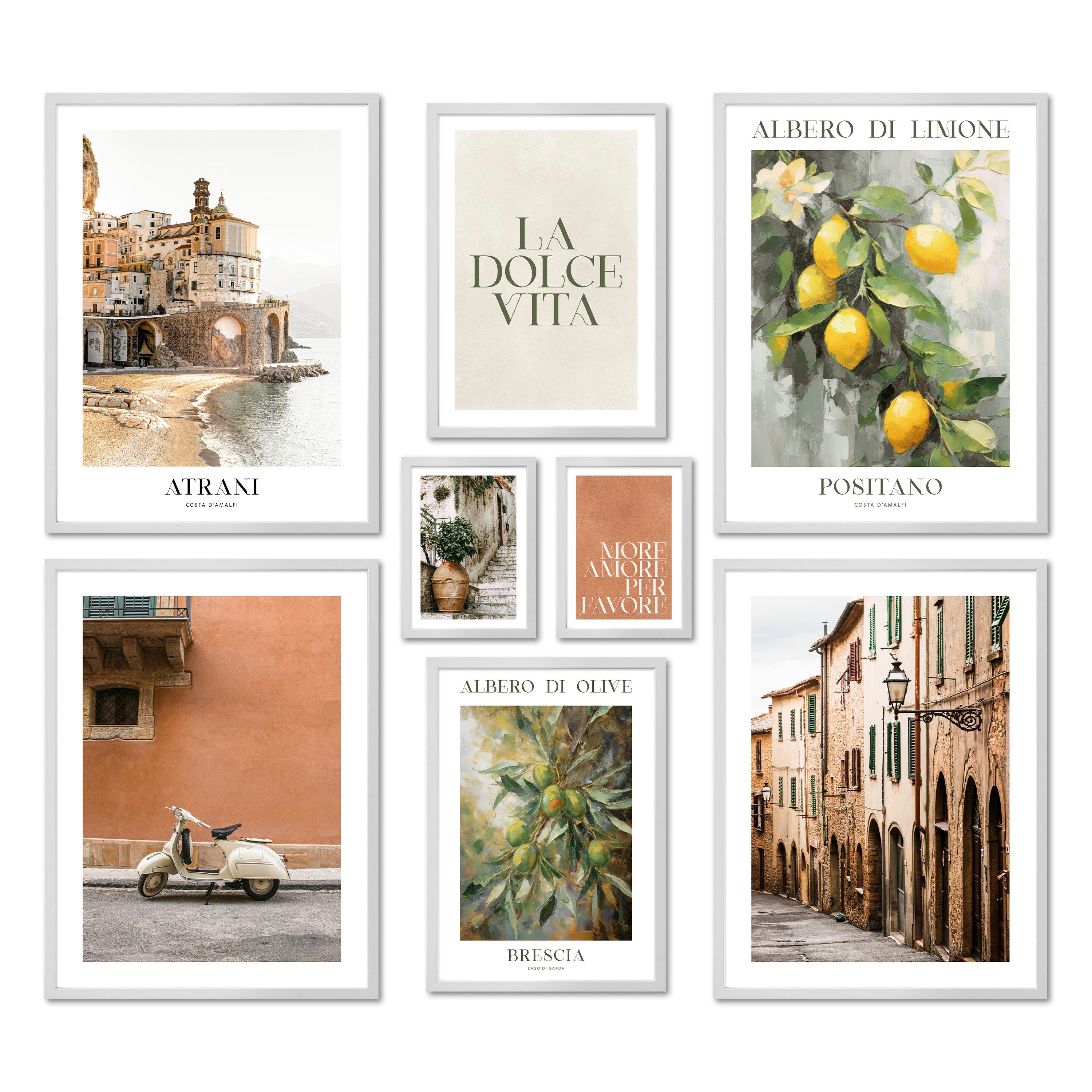 ARTFAVES Bilder-Collage Poster Set - LA