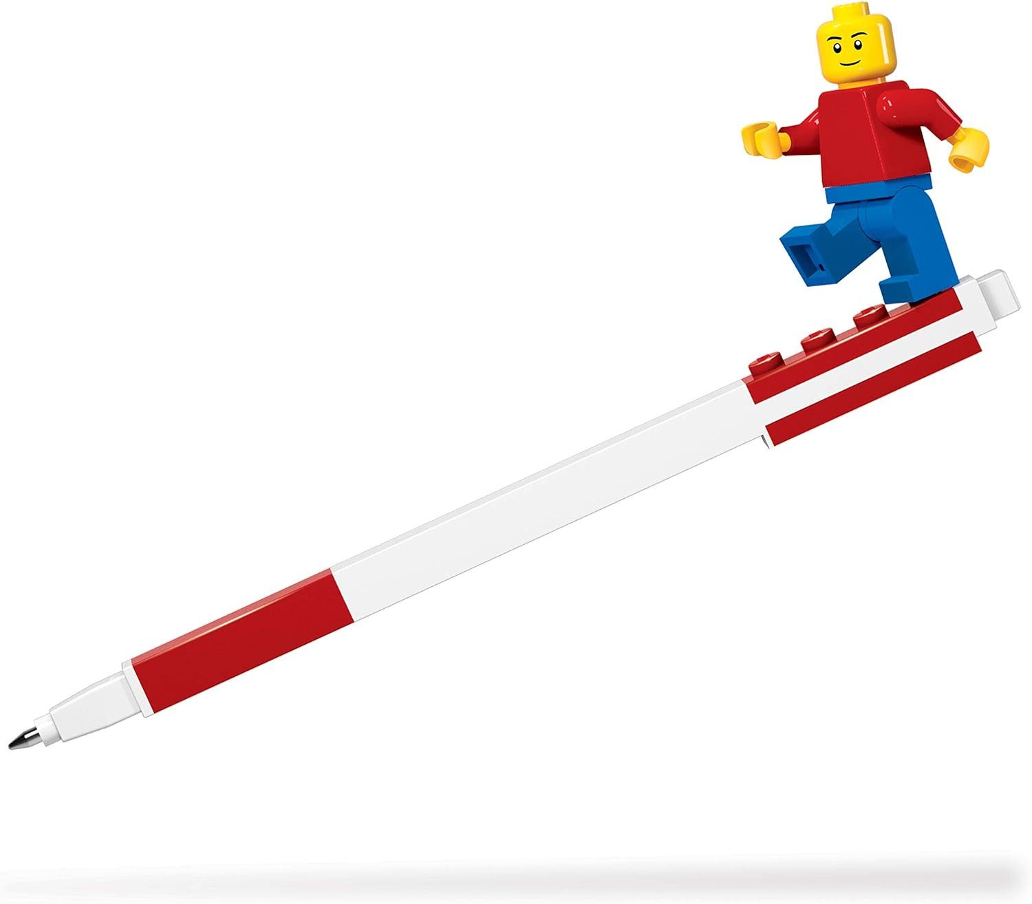 LEGO® Gelroller Briefpapier-Brieffreund – Roter LEGO-Gelstift