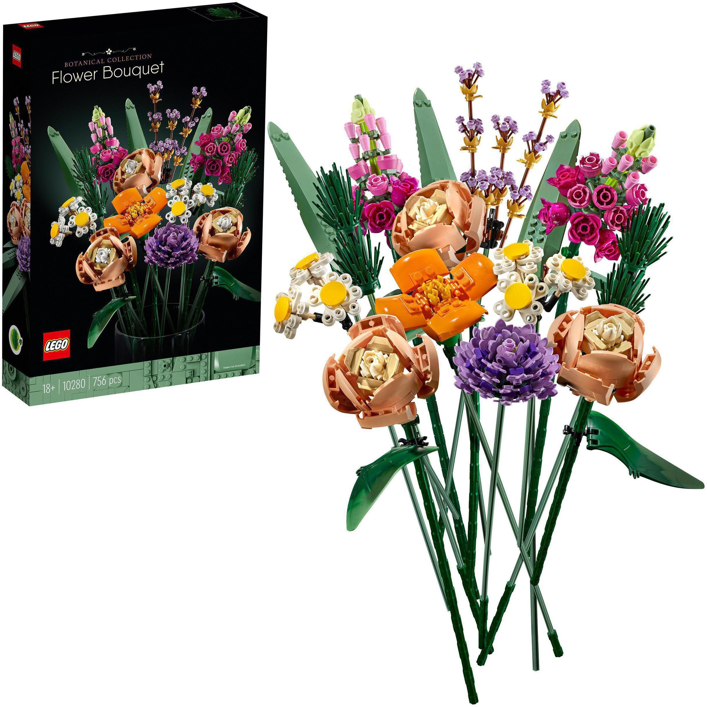 LEGO® Blumenstrauß (10280), Lego Botanicals Konstruktionsspielsteine,