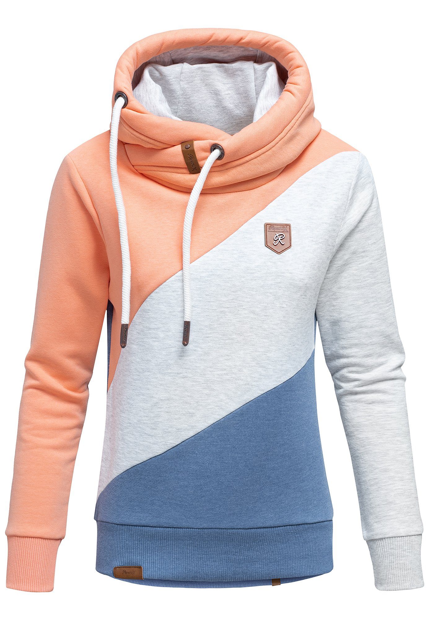 REPUBLIX Sweatshirt MAYA Damen Kapuzenpullover Sweatjacke
