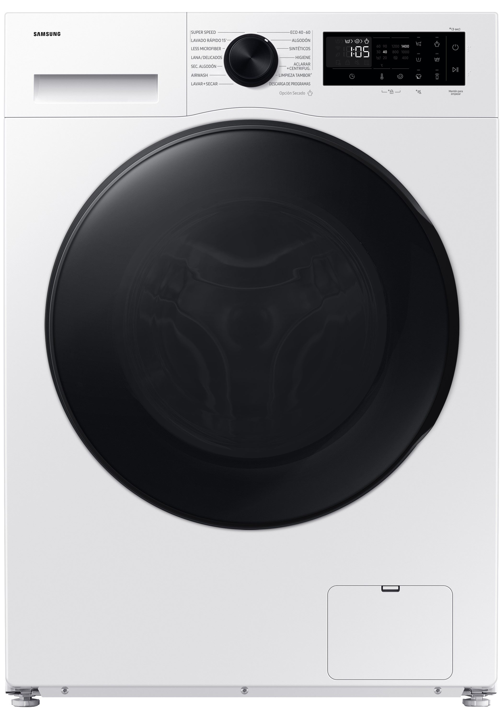 Samsung Waschtrockner WD90DG5G34BE, 9 kg, 5