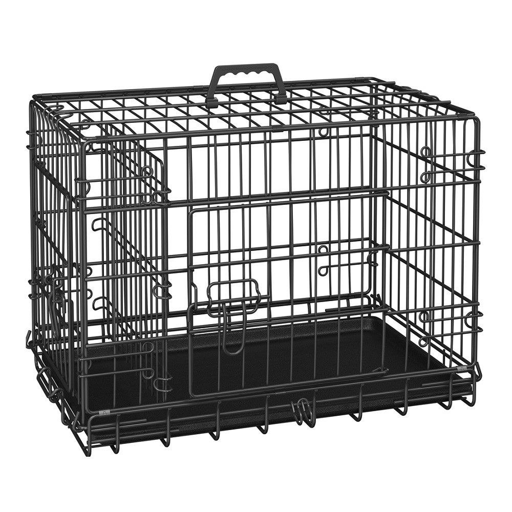 Yaheetech Tiertransportbox Hundebox mit Ausziehbaren Bodenwanne