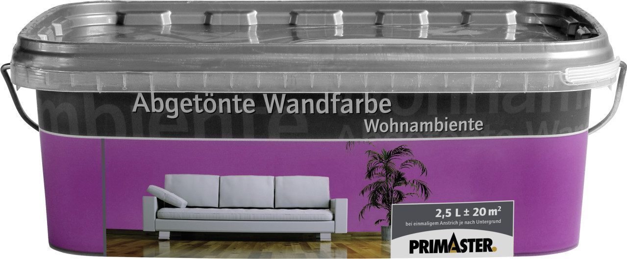 Primaster Wandfarbe Primaster Wandfarbe Wohnambiente 2,5