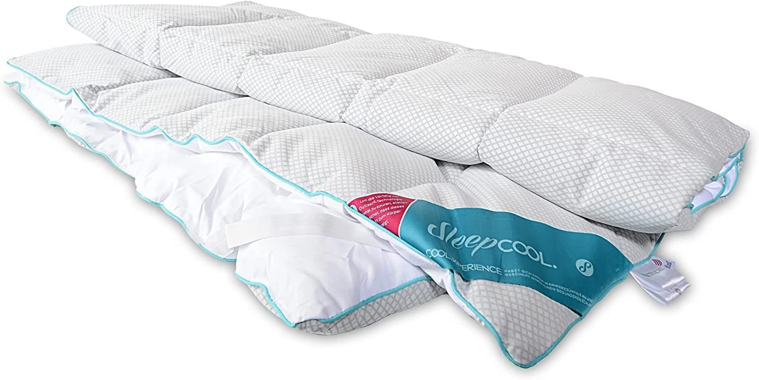 Matratzenauflage Matratzentopper, Temperaturregulierend, atmungsaktiv, waschbar SleepCOOL,