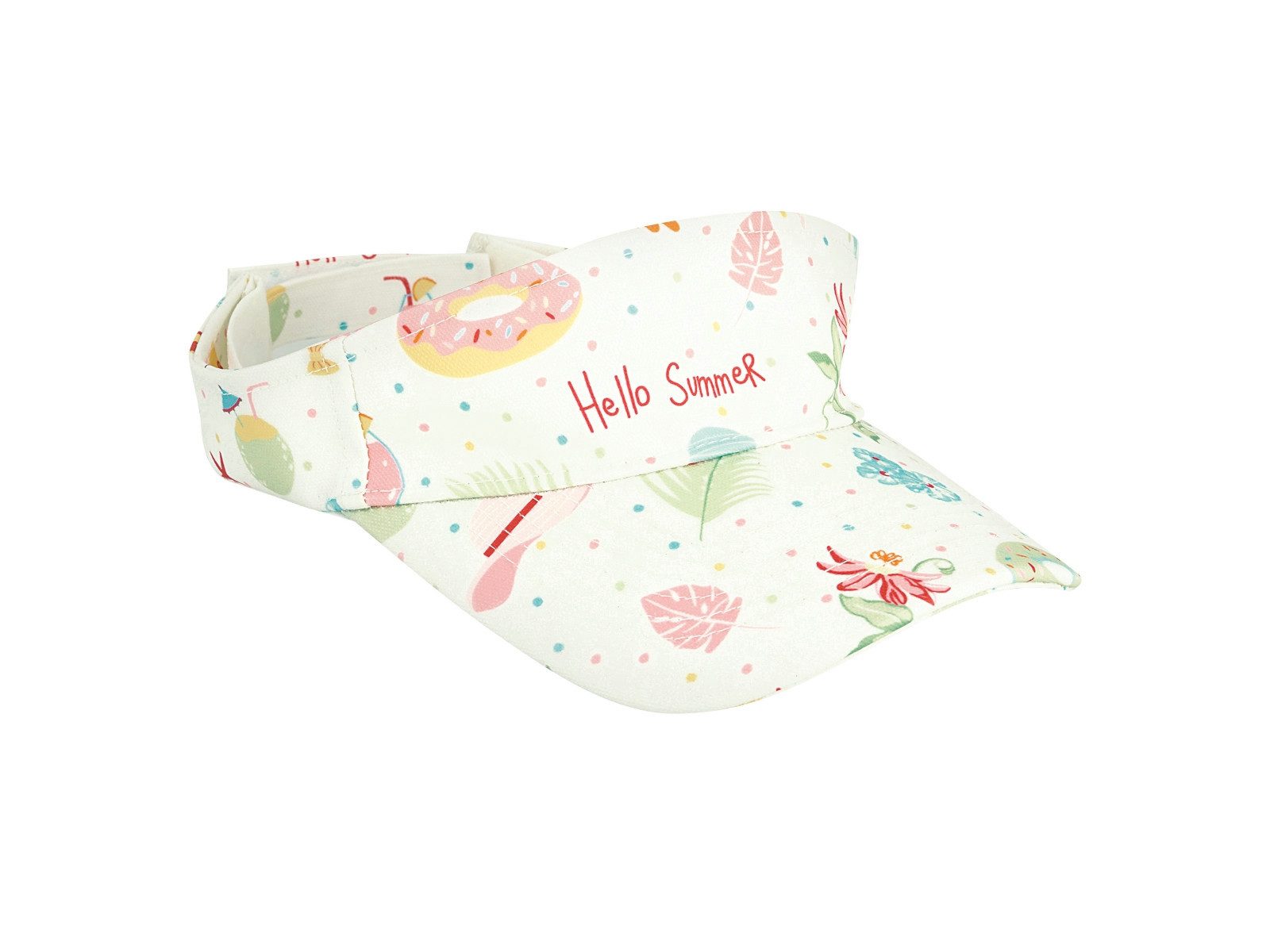 Greengate Sonnenhut Lula Sonnenkappe white