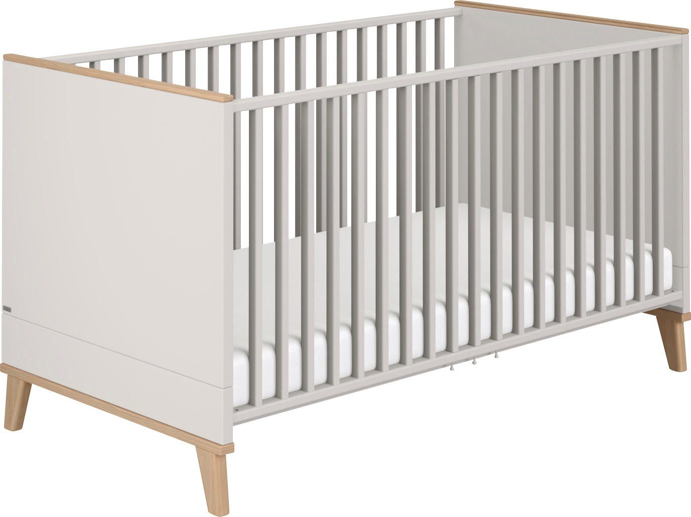 PAIDI Babybett Fiene, 4-fach höhenverstellbar, mit