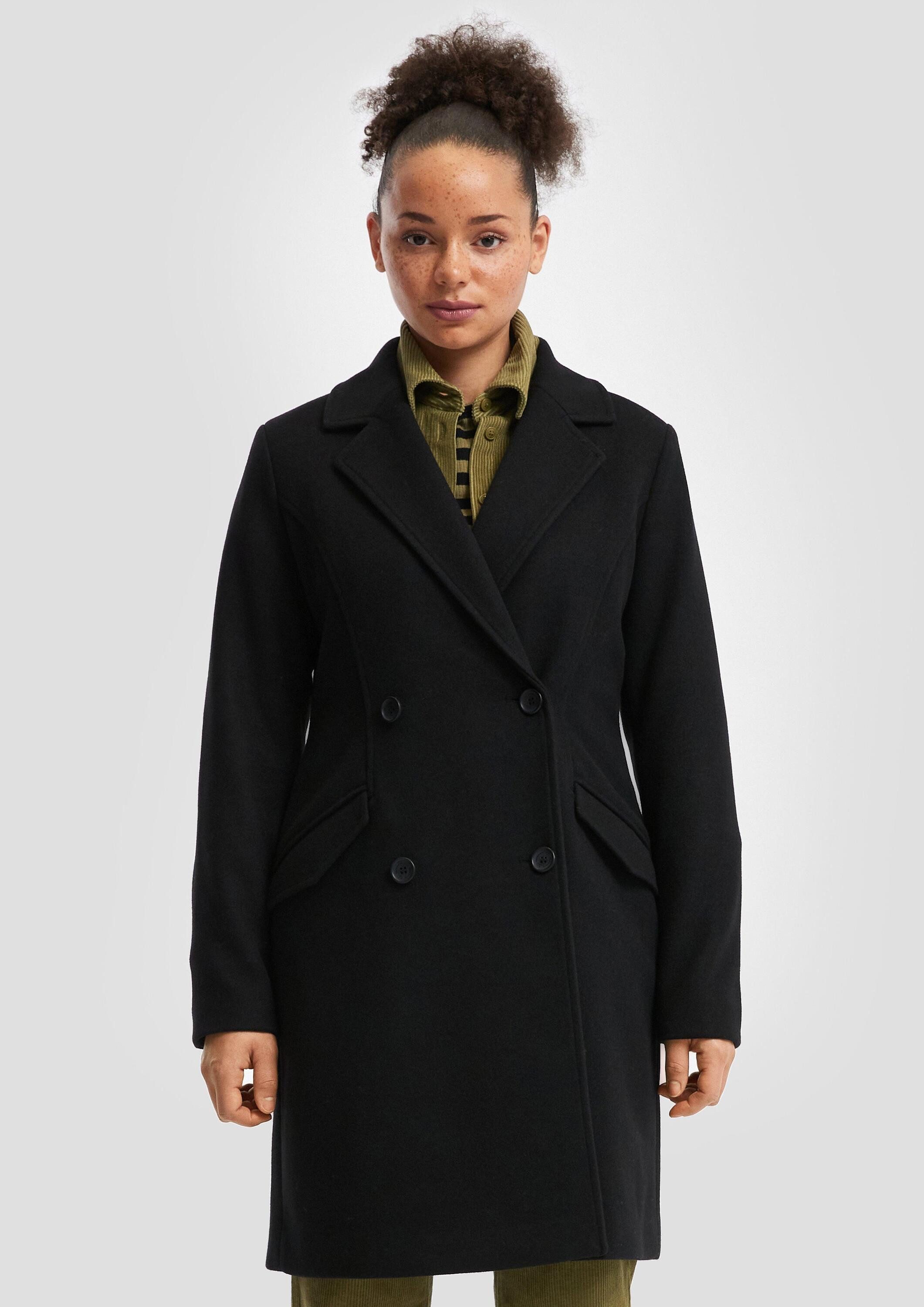 QS Funktionsmantel Outdoor-Mantel Taillierter Mantel in