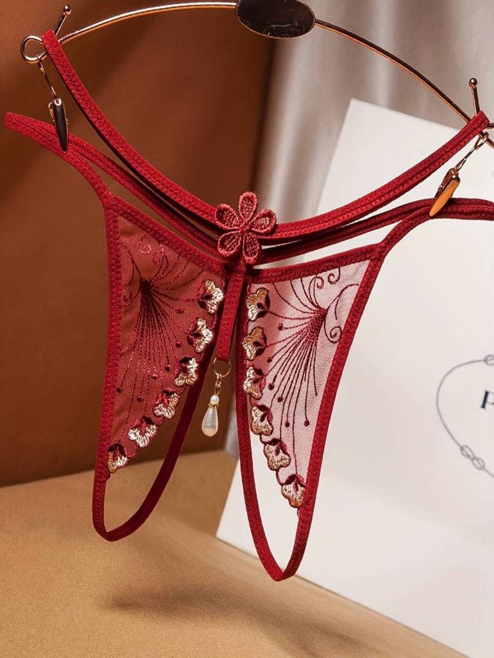 Elegant Love Tanga-Ouvert Sexy Tanga aus