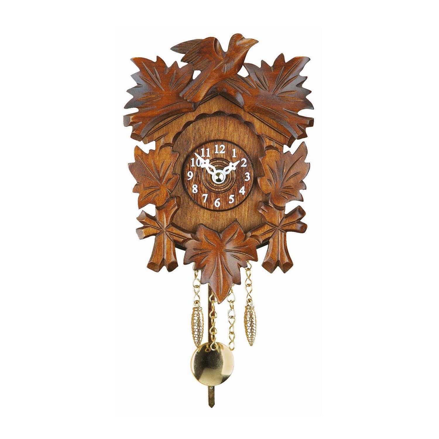 Selva Technik Wanduhr Kuckucksuhr Laubingen mit