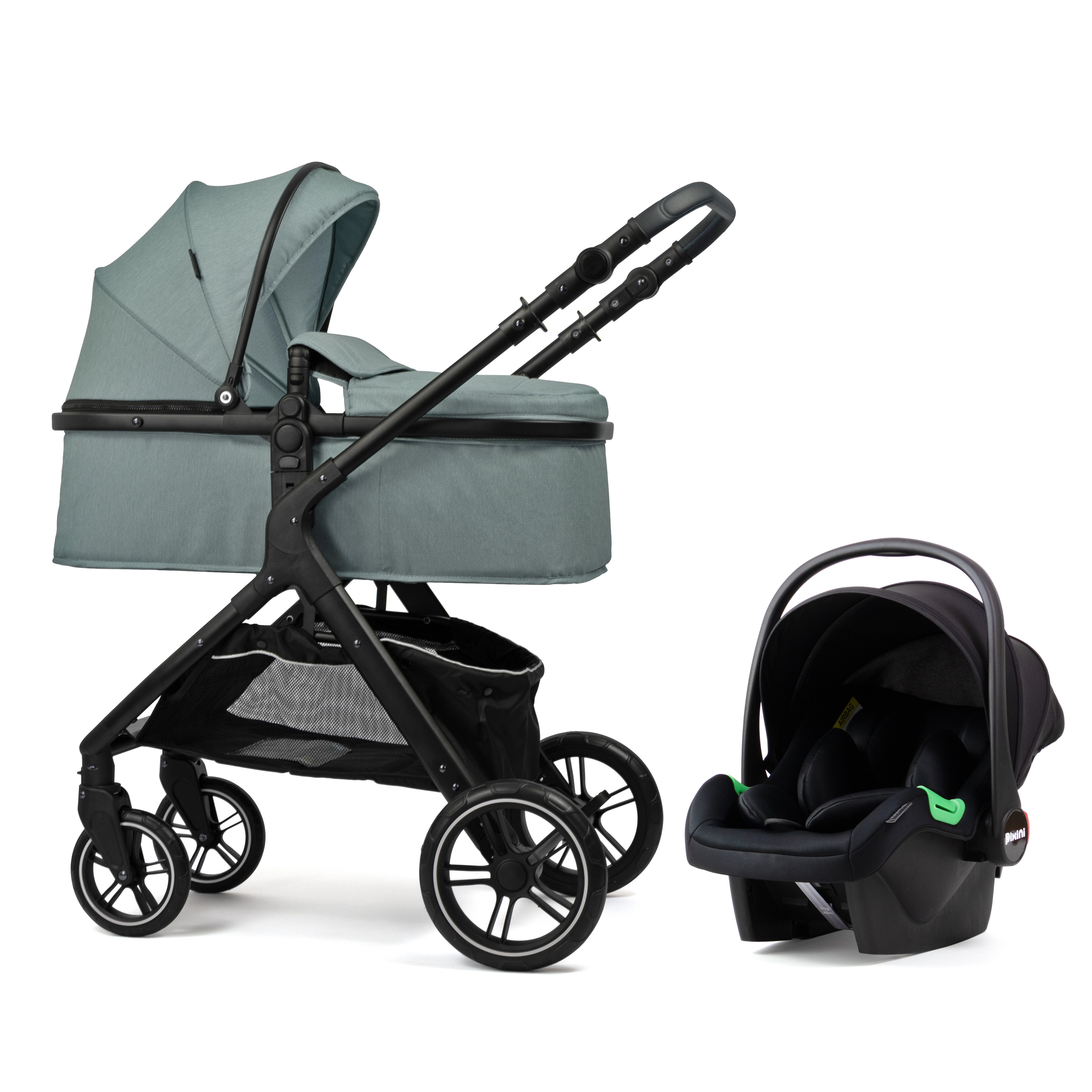 Pixini Kombi-Kinderwagen Pixini Nelio Kinderwagen 3in1
